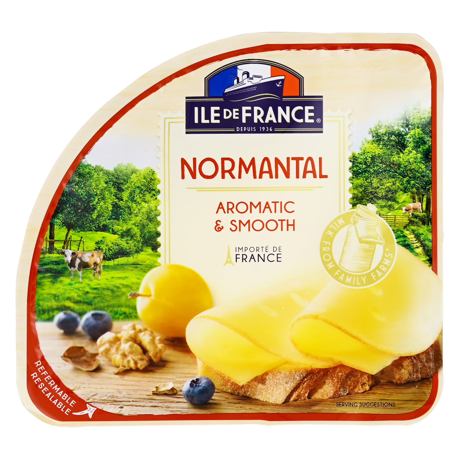 Queso De France Normantal Lonchas ILE DE FRANCE 150 g