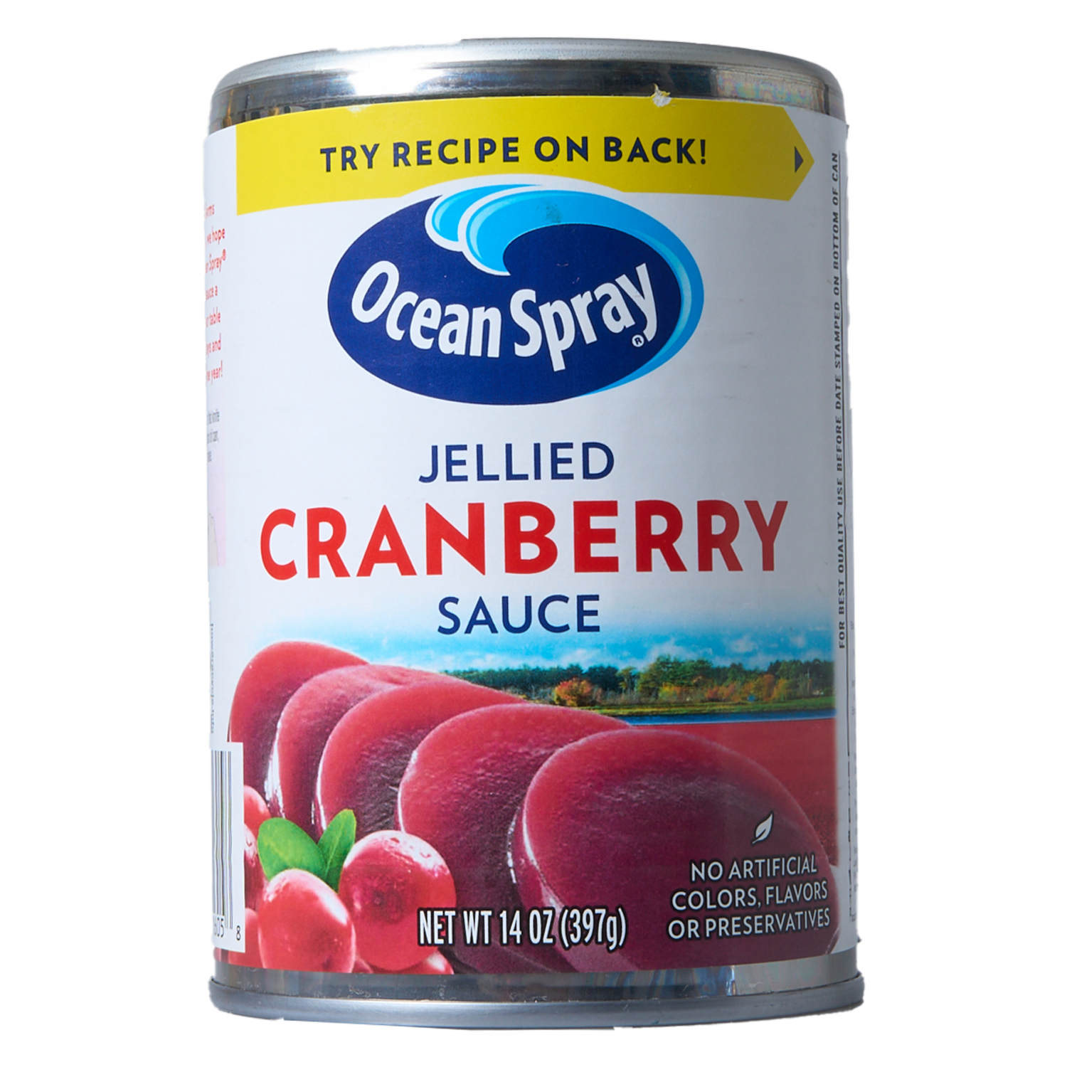 Salsa De Arándanos En Gelatina. OCEAN SPRAY De 14 Onzas