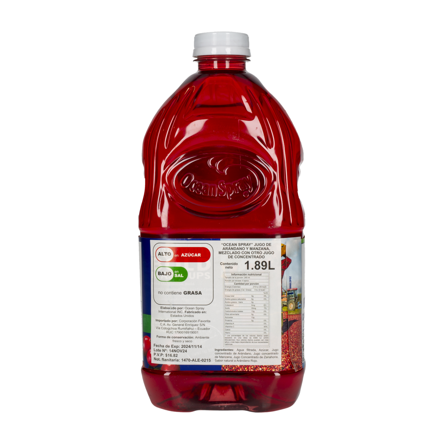 Jugo De Arándano Y Manzana OCEAN SPRAY 1890 ml