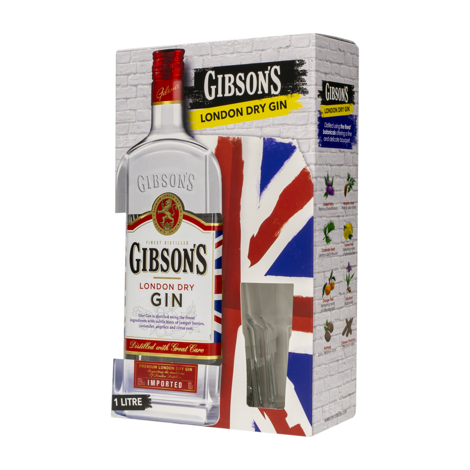 Gin London Dry GIBSON’S 1000 ML