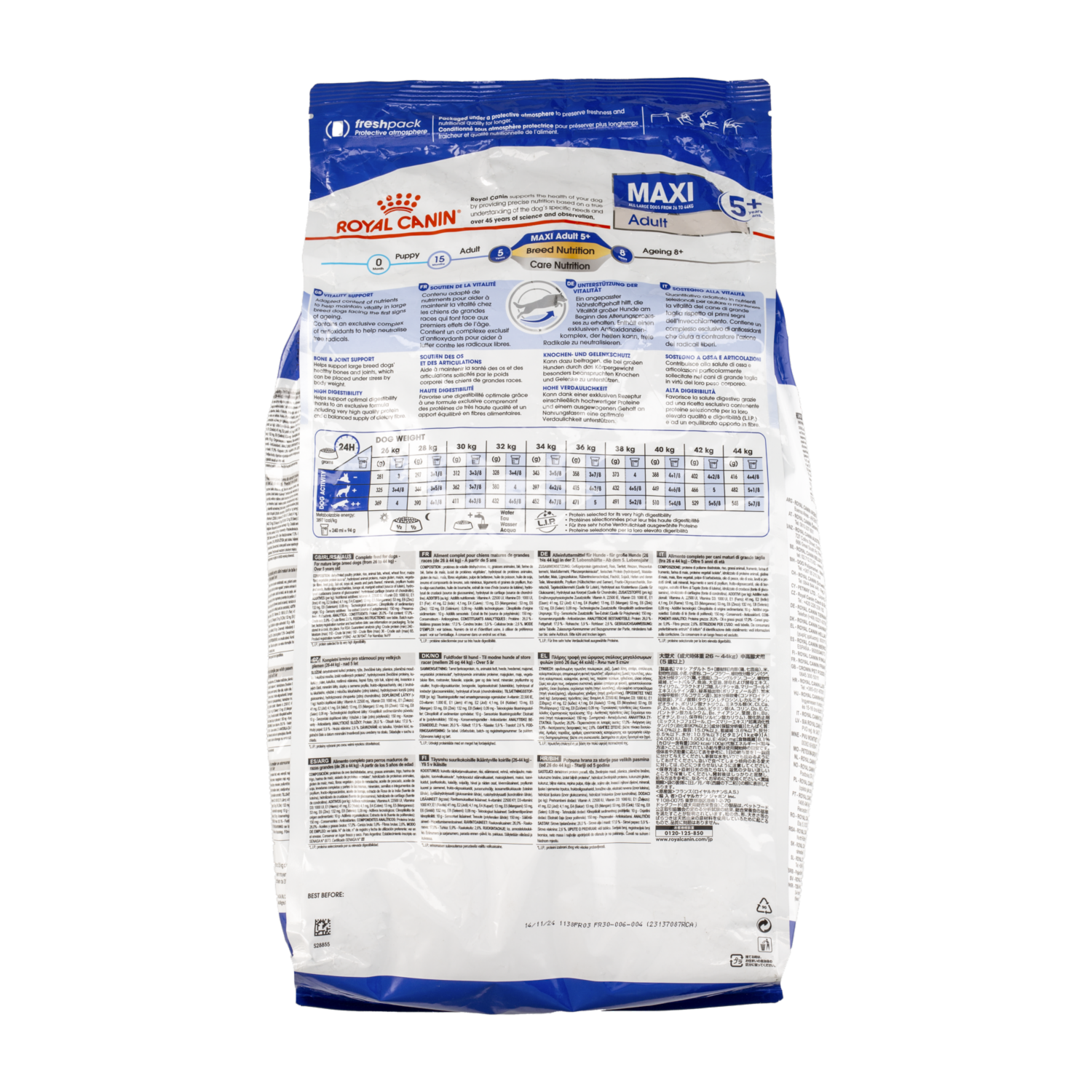 Alimento Para Perros Maxi Adult 5+ ROYAL CANIN 4 Kg