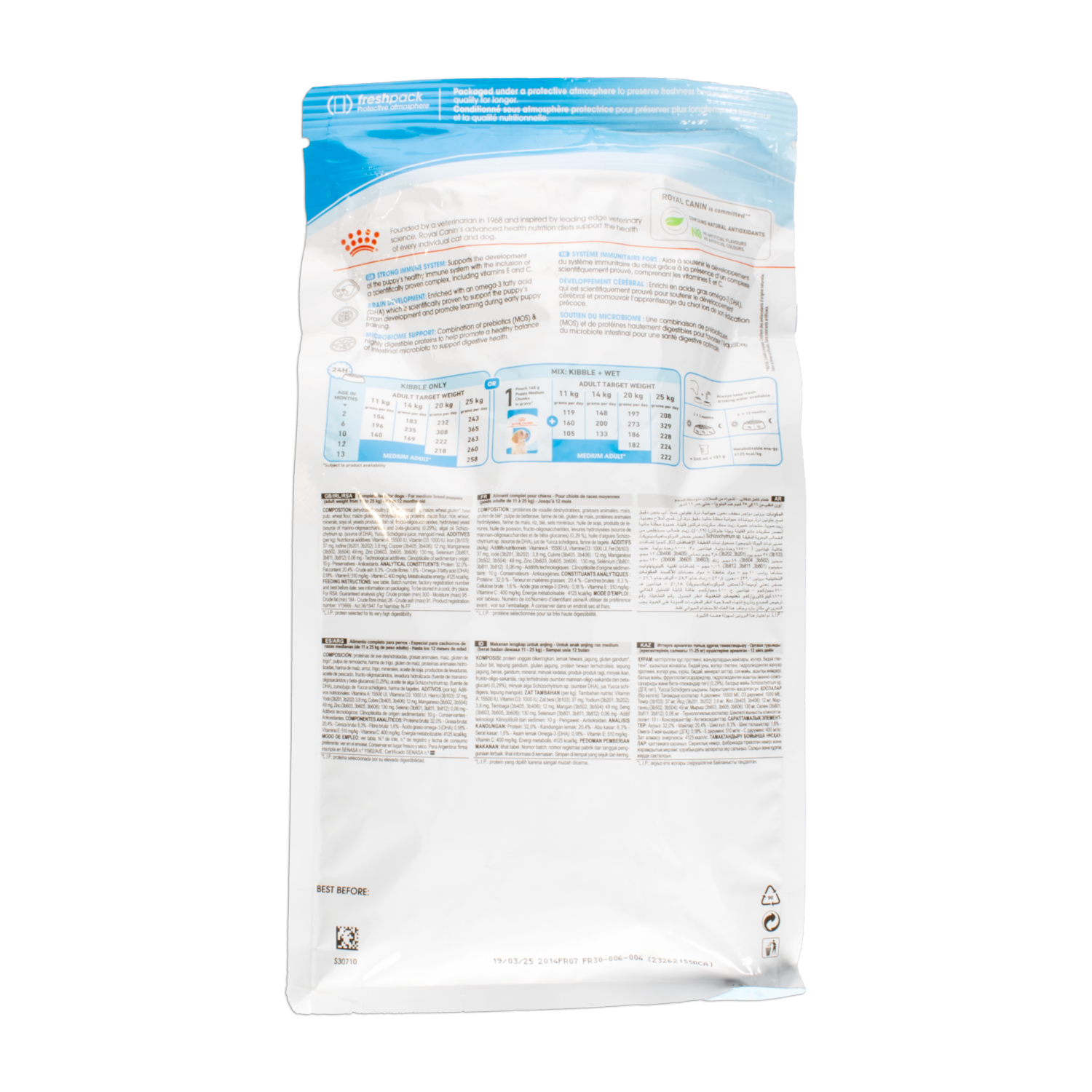 Alimento Para Perros Cachorro Razas Medianas ROYAL CANIN 1 Kg