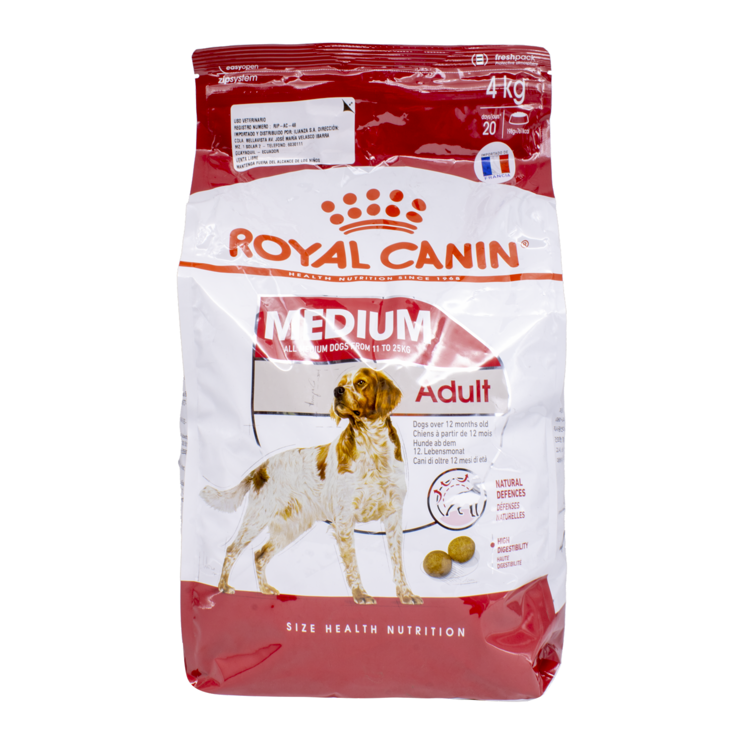 Alimento Para Perros Adultos Shn Medium ROYAL CANIN 4 Kg