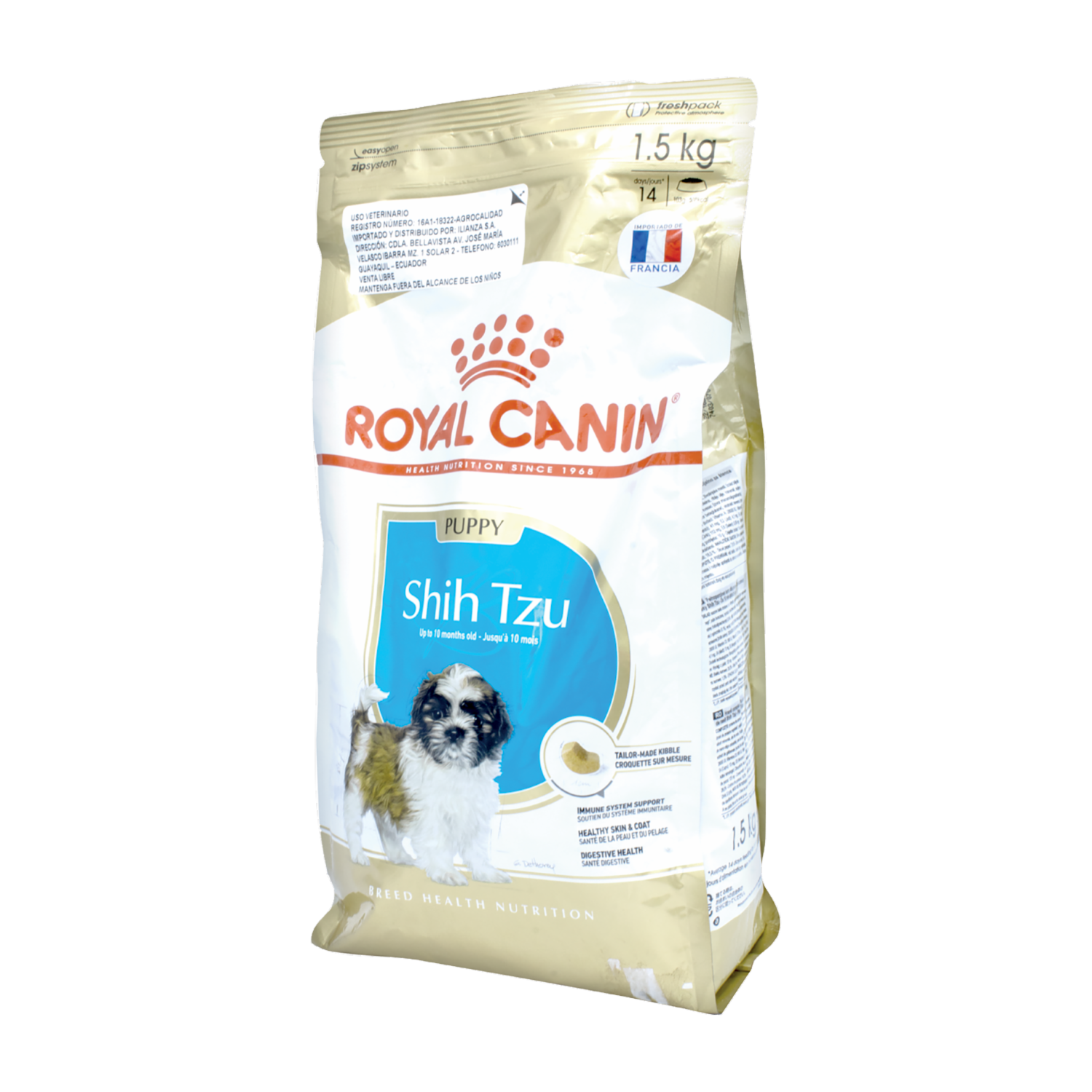 Alimento Para Perros Cachorros Shih Tzu ROYAL CANIN 1.5 Kg