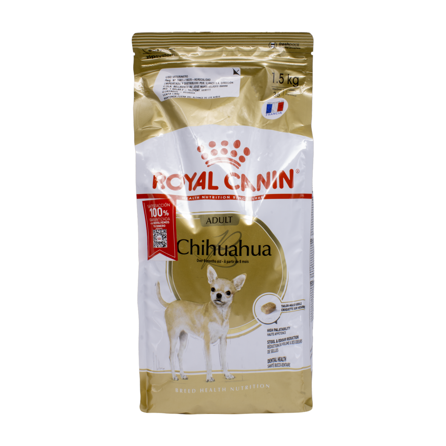 Alimento Para Perros Adultos Chihuahua ROYAL CANIN 1.5 Kg