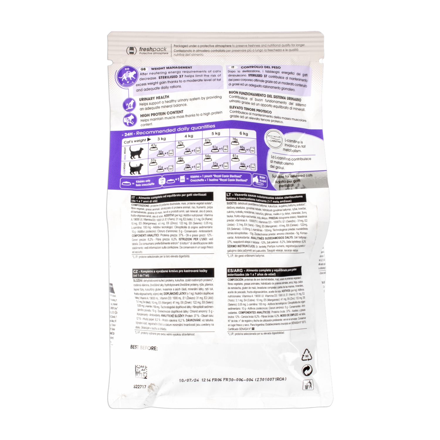 Alimento Para Gatos Esterilizados ROYAL CANIN 400 G