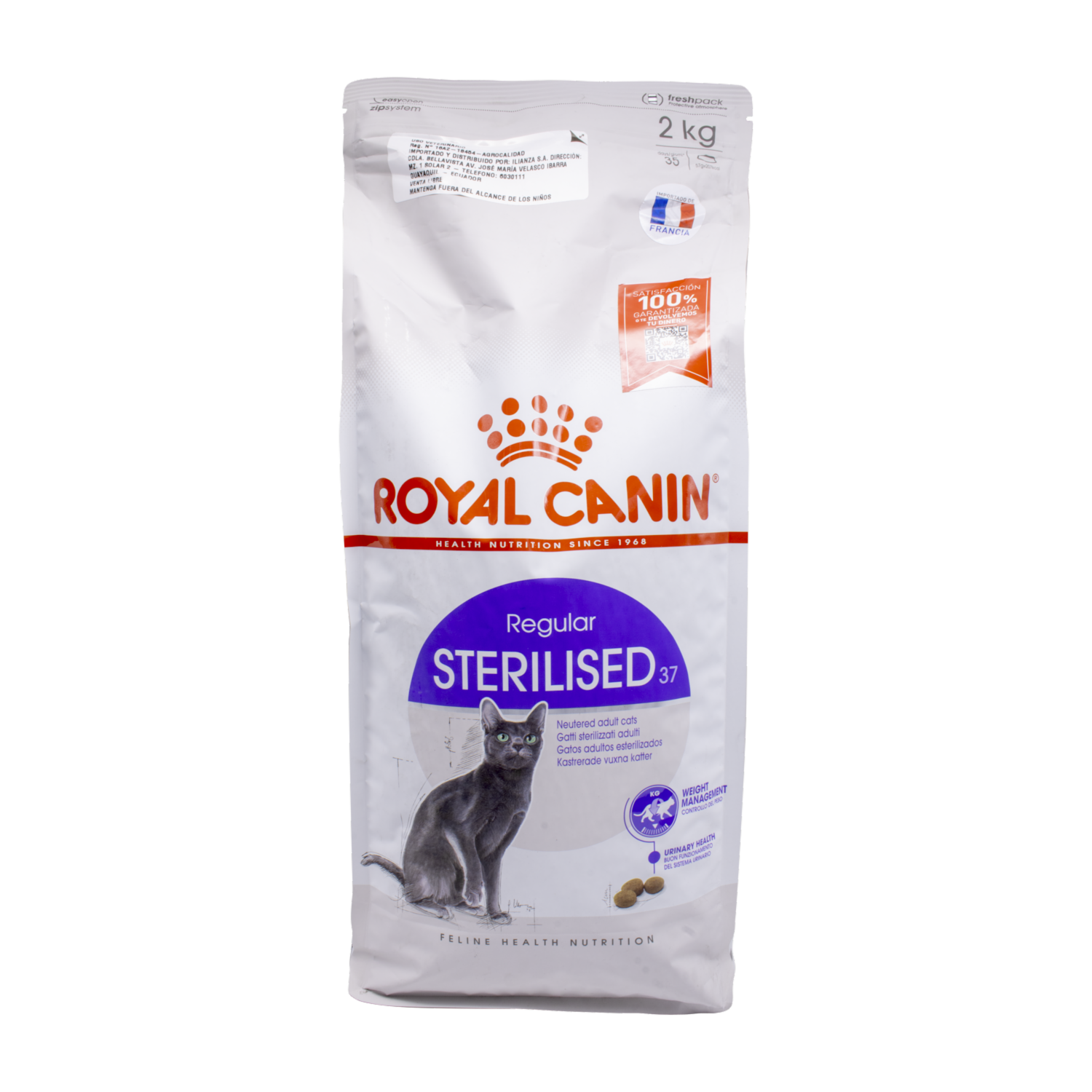 Alimento Para Gatos Esterilizados ROYAL CANIN 2 Kg