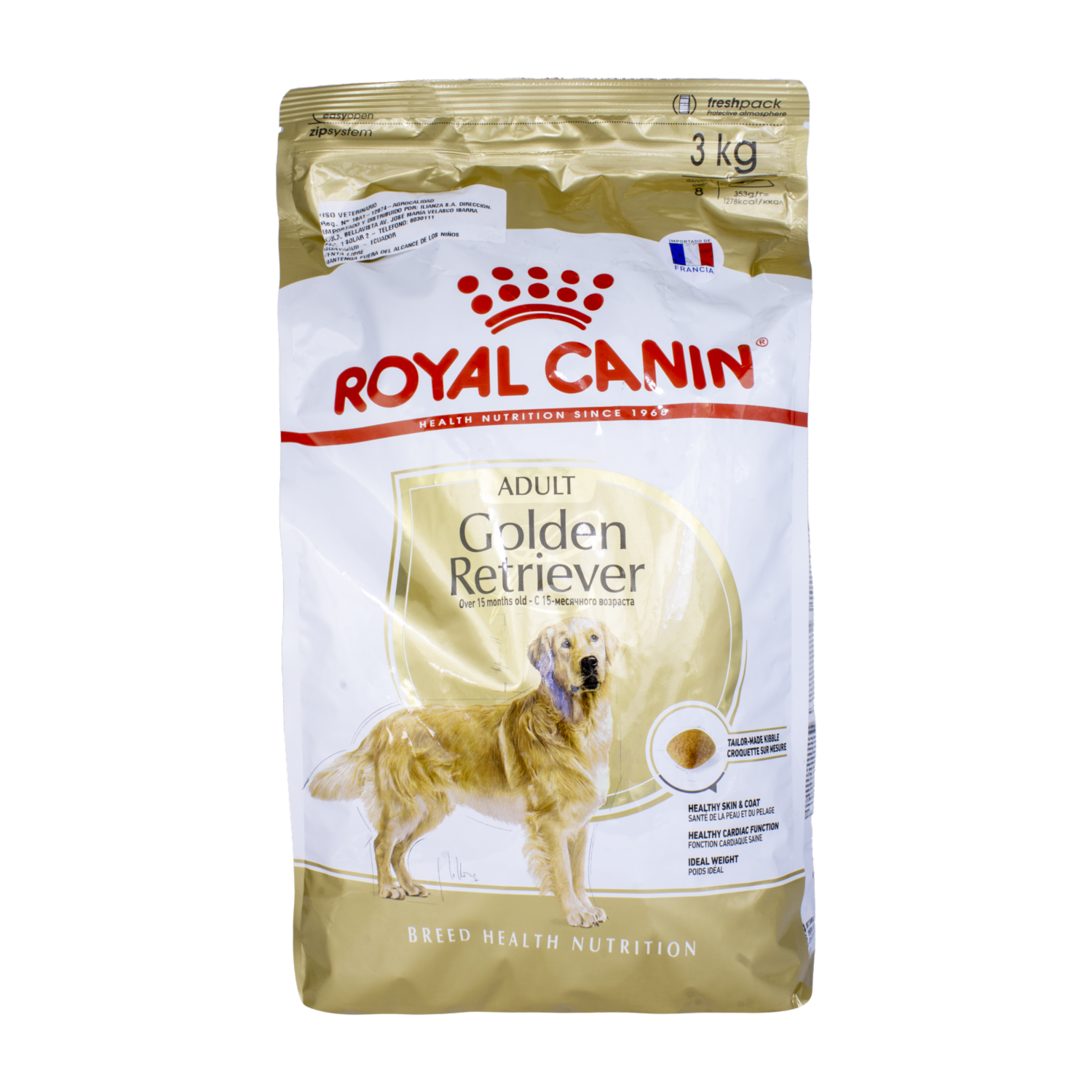 Alimento Para Perros Bhn Golden Retriever ROYAL CANIN 3 Kg