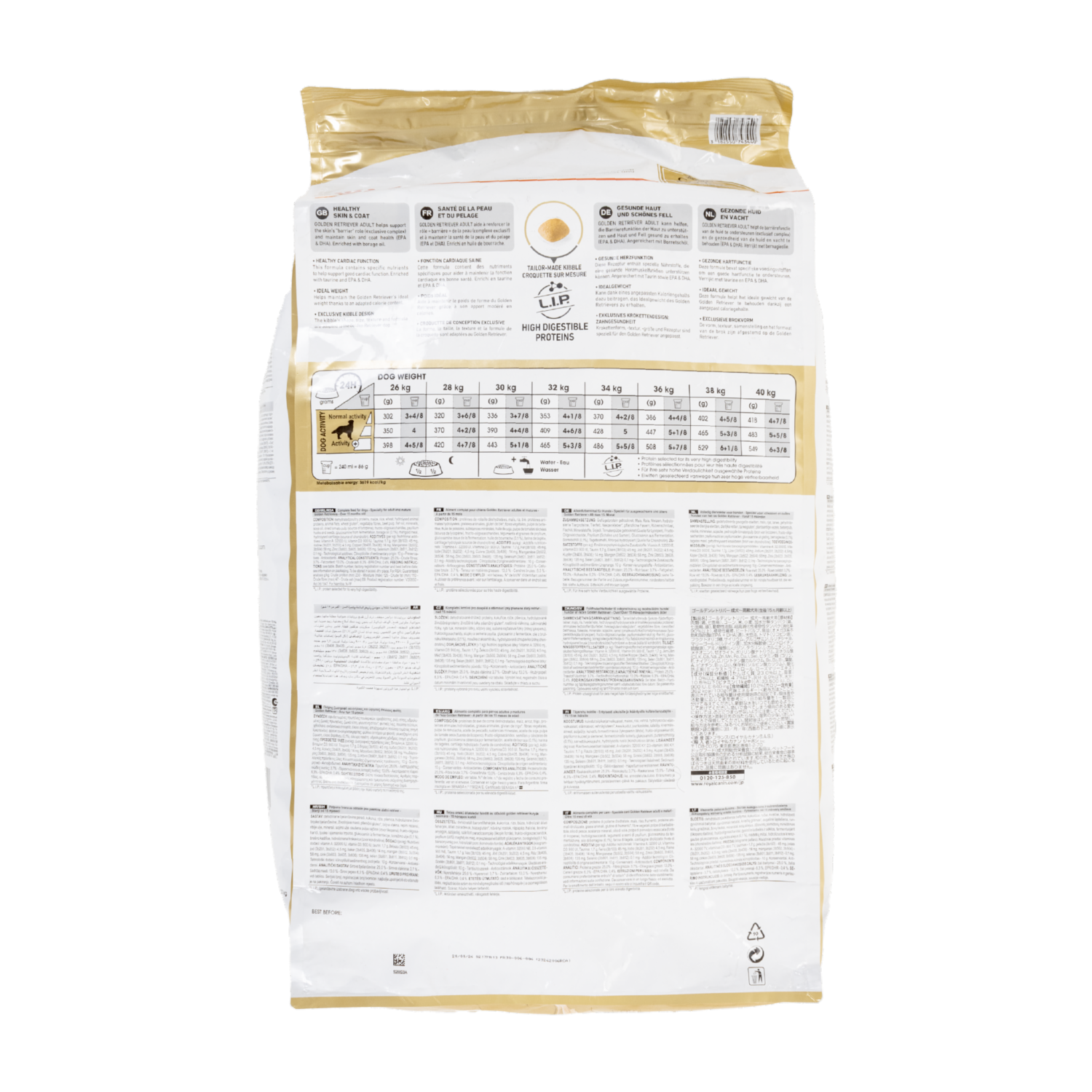 Alimento Para Perros Bhn Golden Retriever Adult ROYAL CANIN 12 Kg