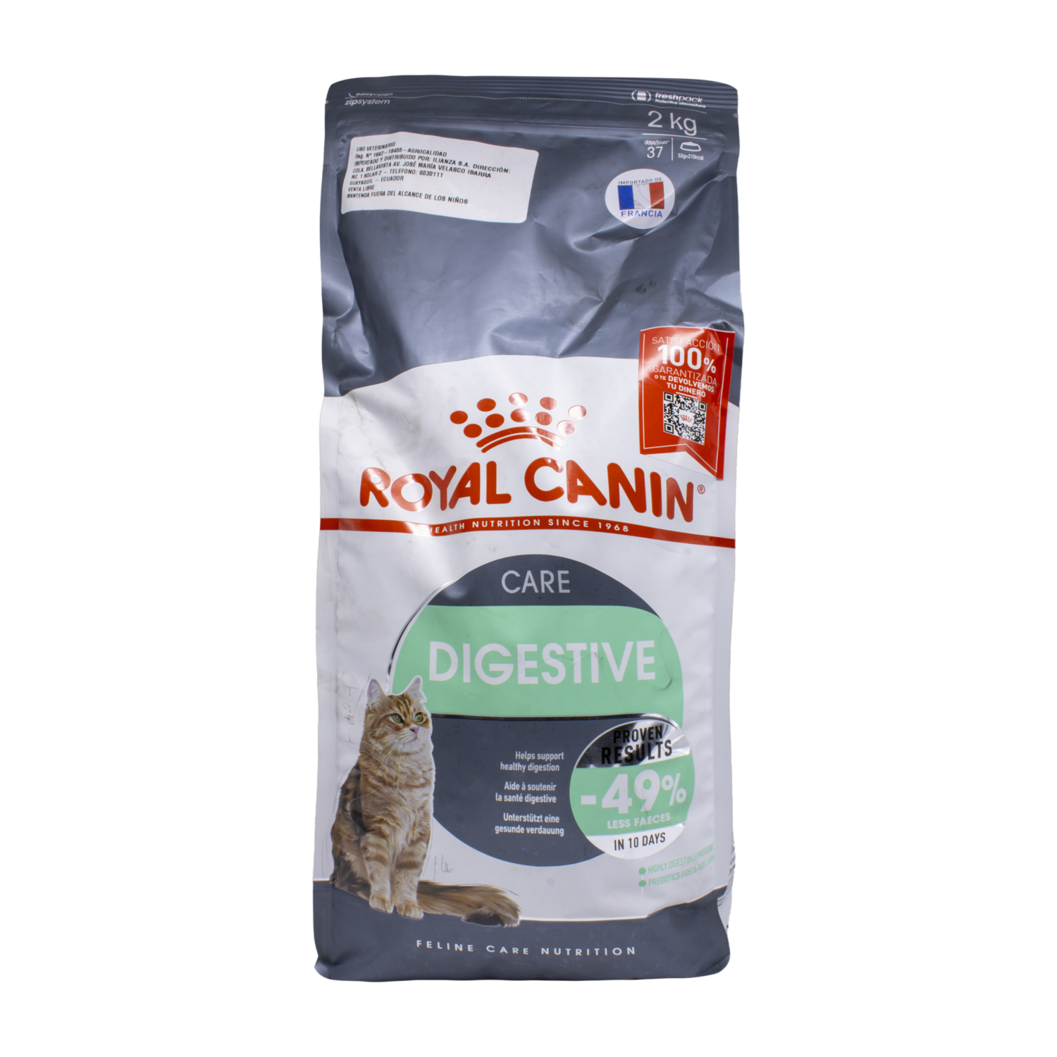Alimento Para Gatos Digestive Care ROYAL CANIN 2 Kg