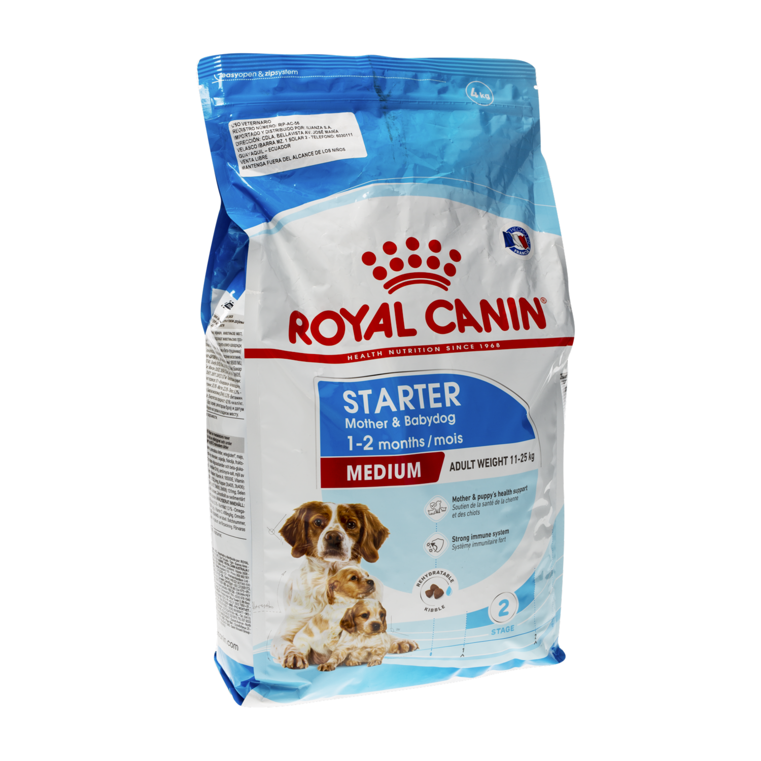 Alimento Para Perros Medium Starter Mama Y Cachorro ROYAL CANIN 4 Kg