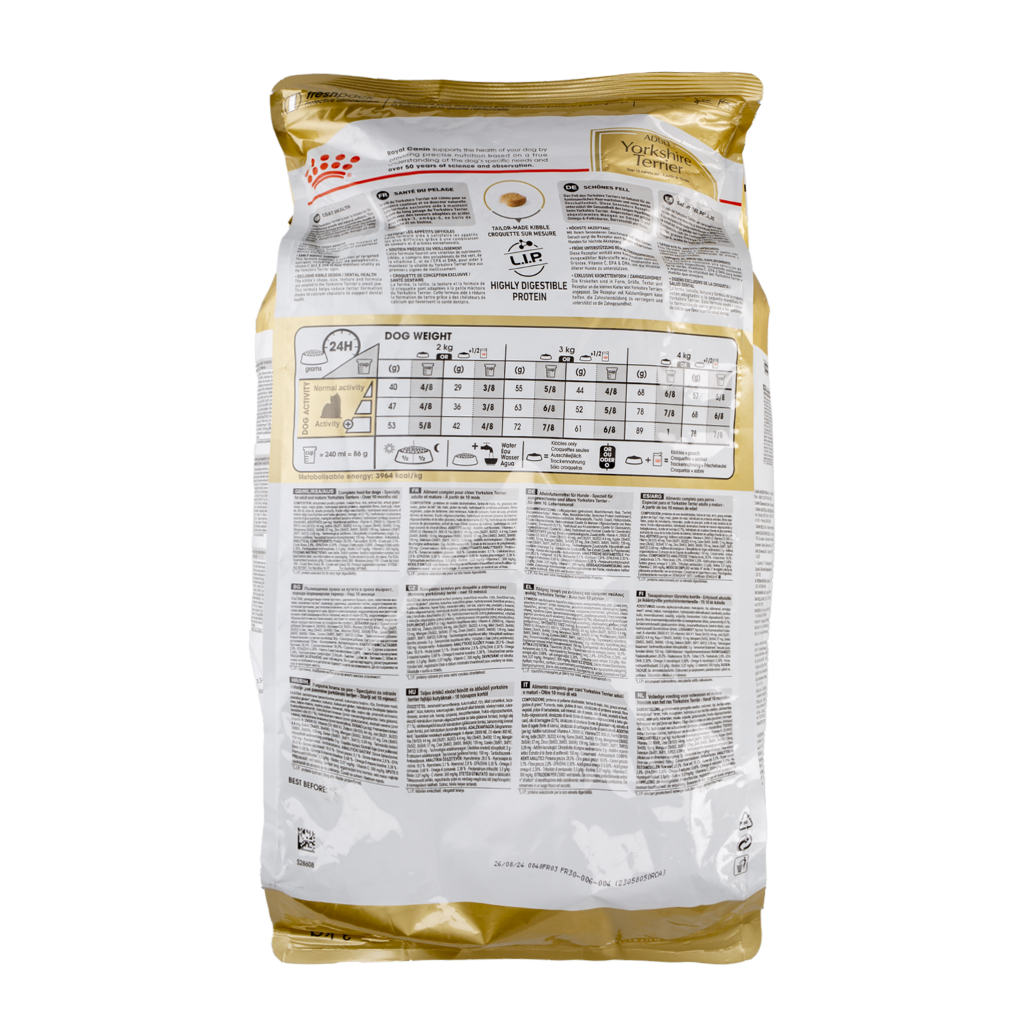 Alimento Para Perros Yorkshire Terrier Adulto ROYAL CANIN 3 Kg
