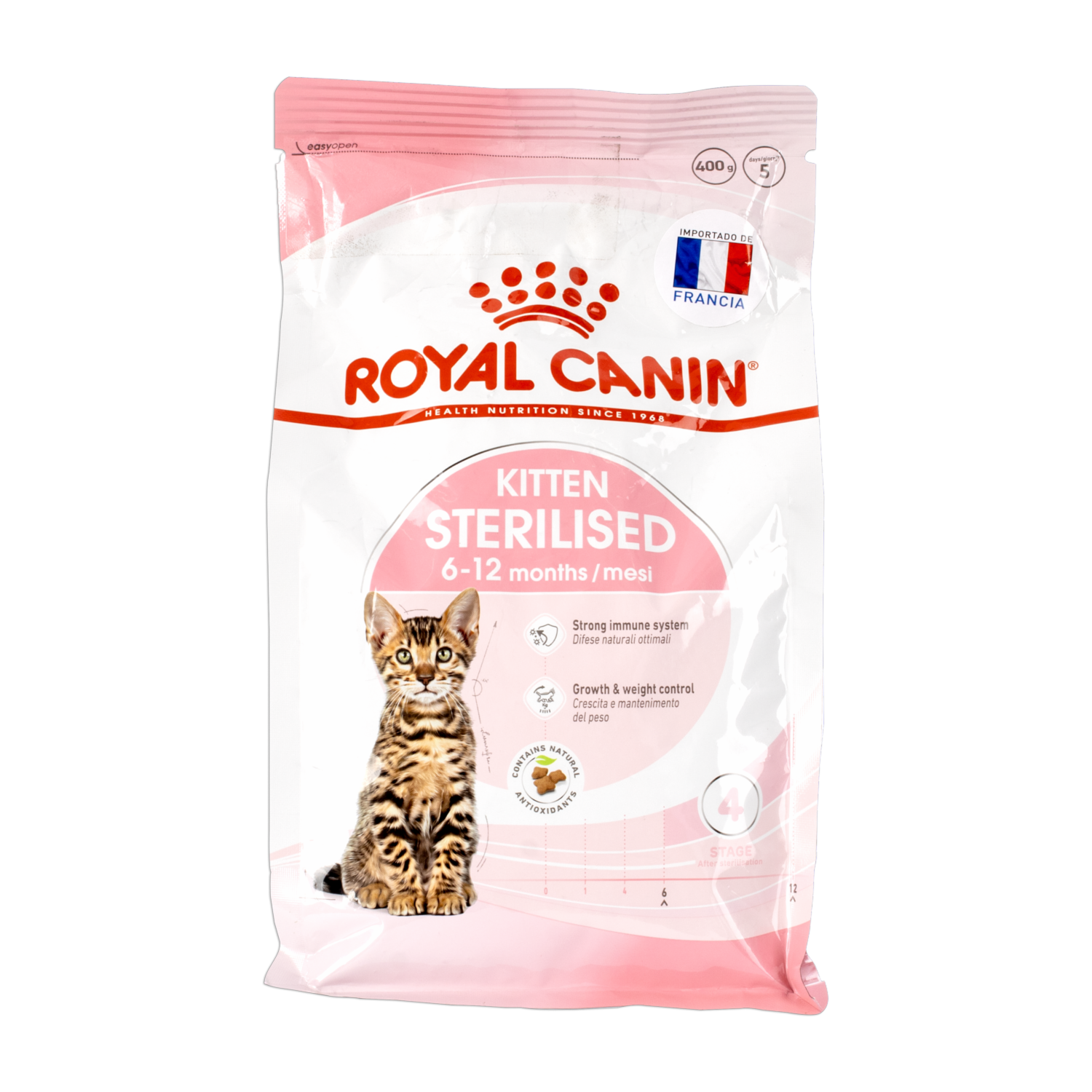 Alimento Para Gatos Cachorros Esterilizado ROYAL CANIN 400 G