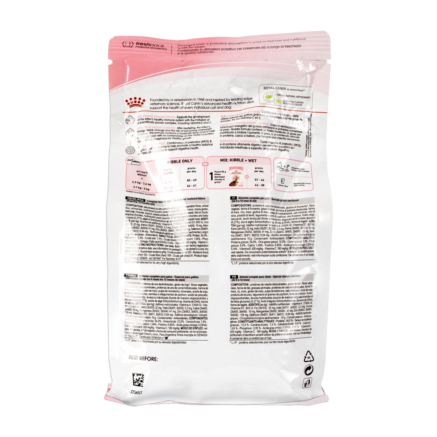 Alimento Para Gatos Cachorros Esterilizado ROYAL CANIN 400 G