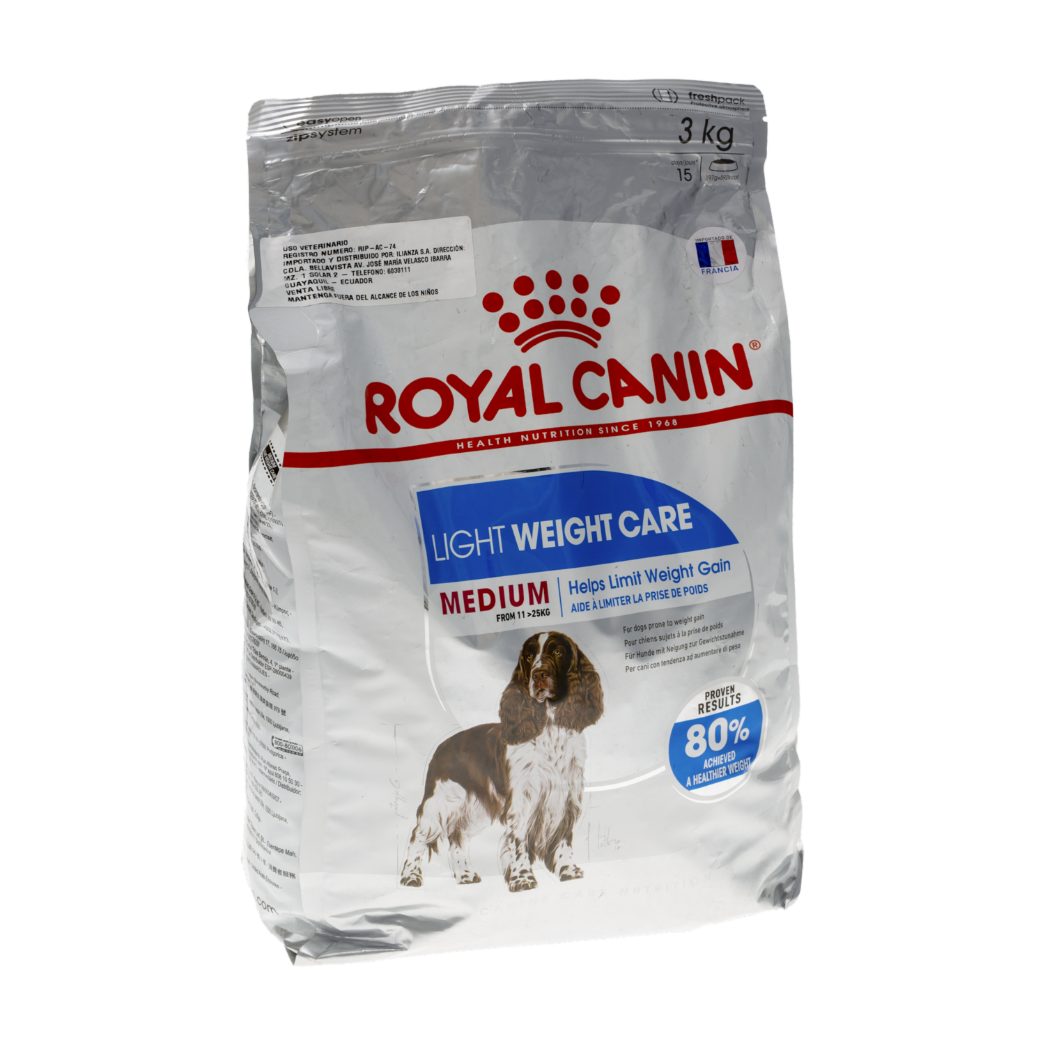 Alimento Para Perros Control Peso Medium ROYAL CANIN 3 Kg