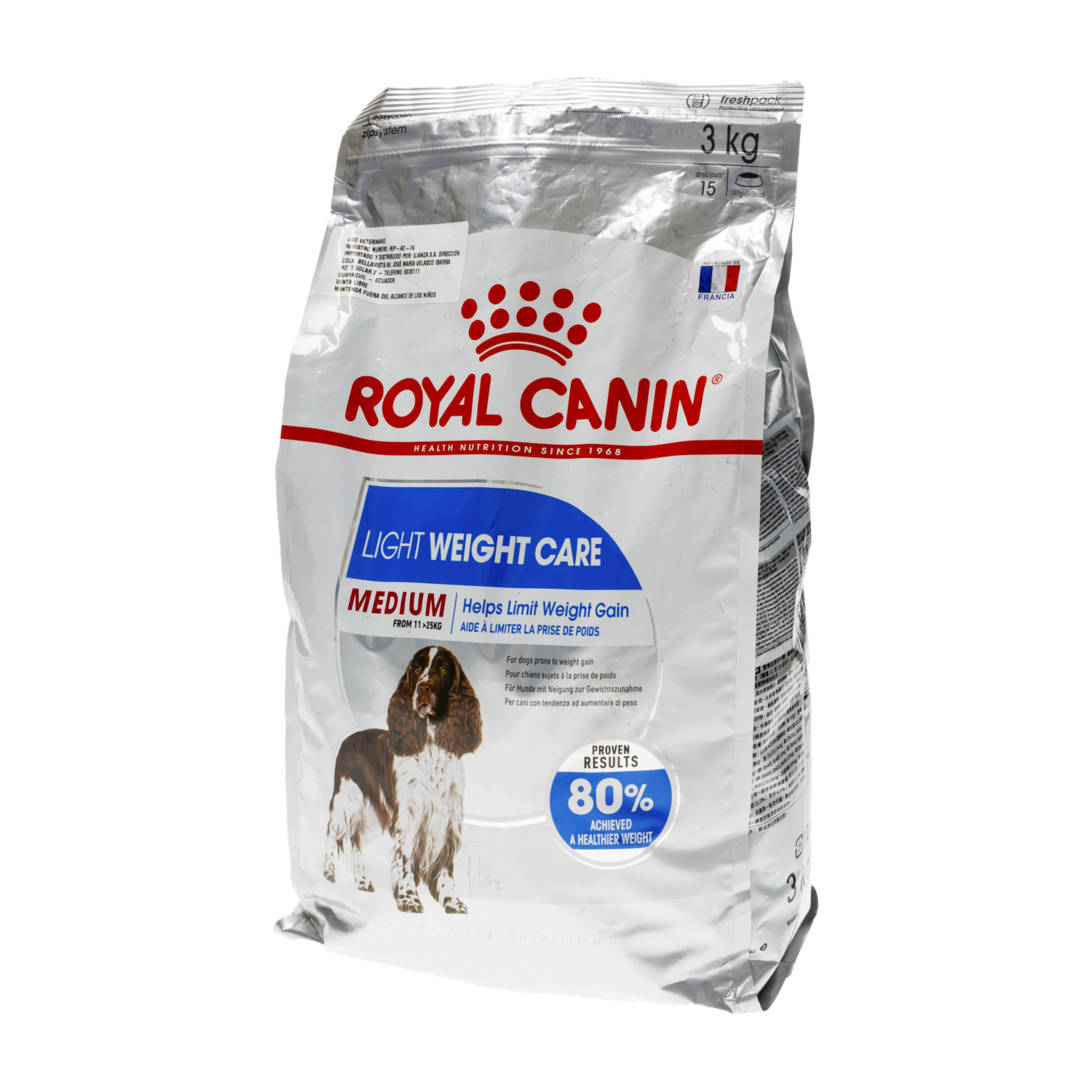 Alimento Para Perros Control Peso Medium ROYAL CANIN 3 Kg