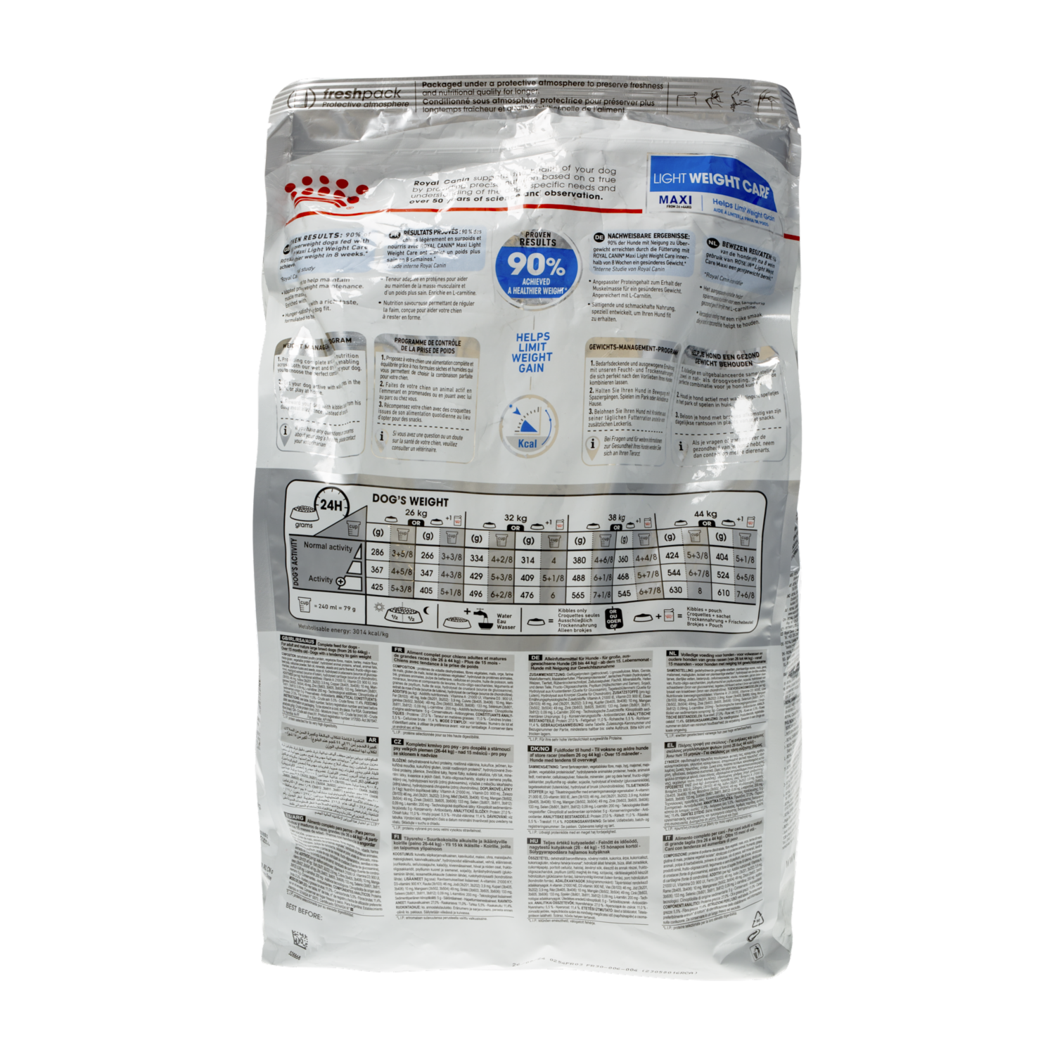 Alimento Para Perros Control Peso Maxi ROYAL CANIN 3 Kg