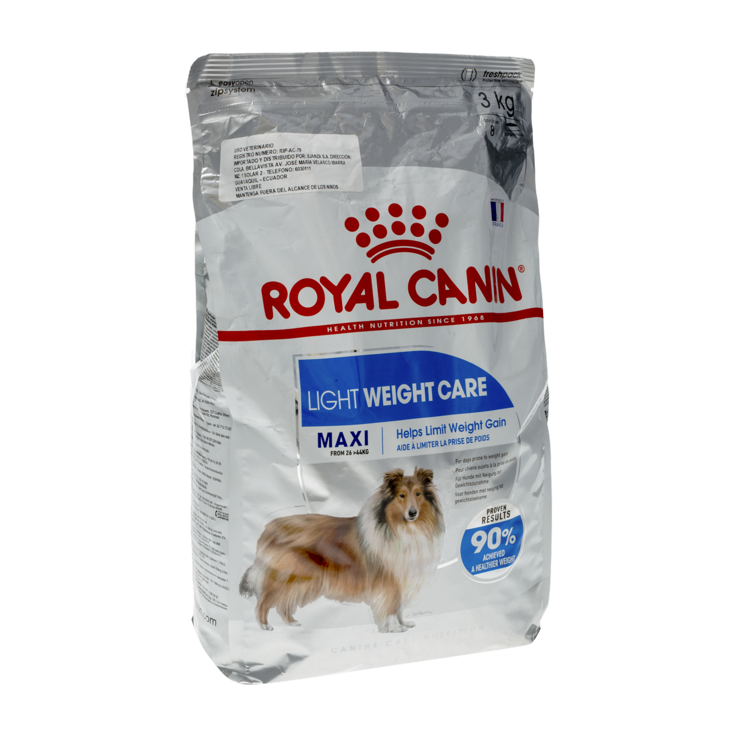 Alimento Para Perros Control Peso Maxi ROYAL CANIN 3 Kg