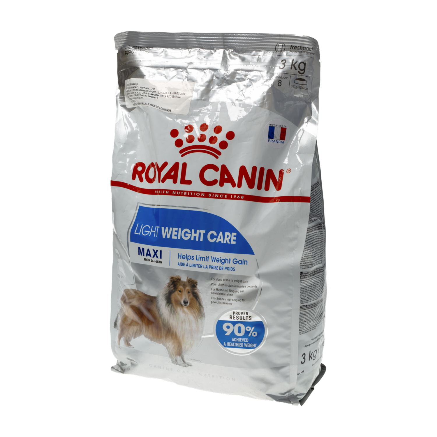 Alimento Para Perros Control Peso Maxi ROYAL CANIN 3 Kg