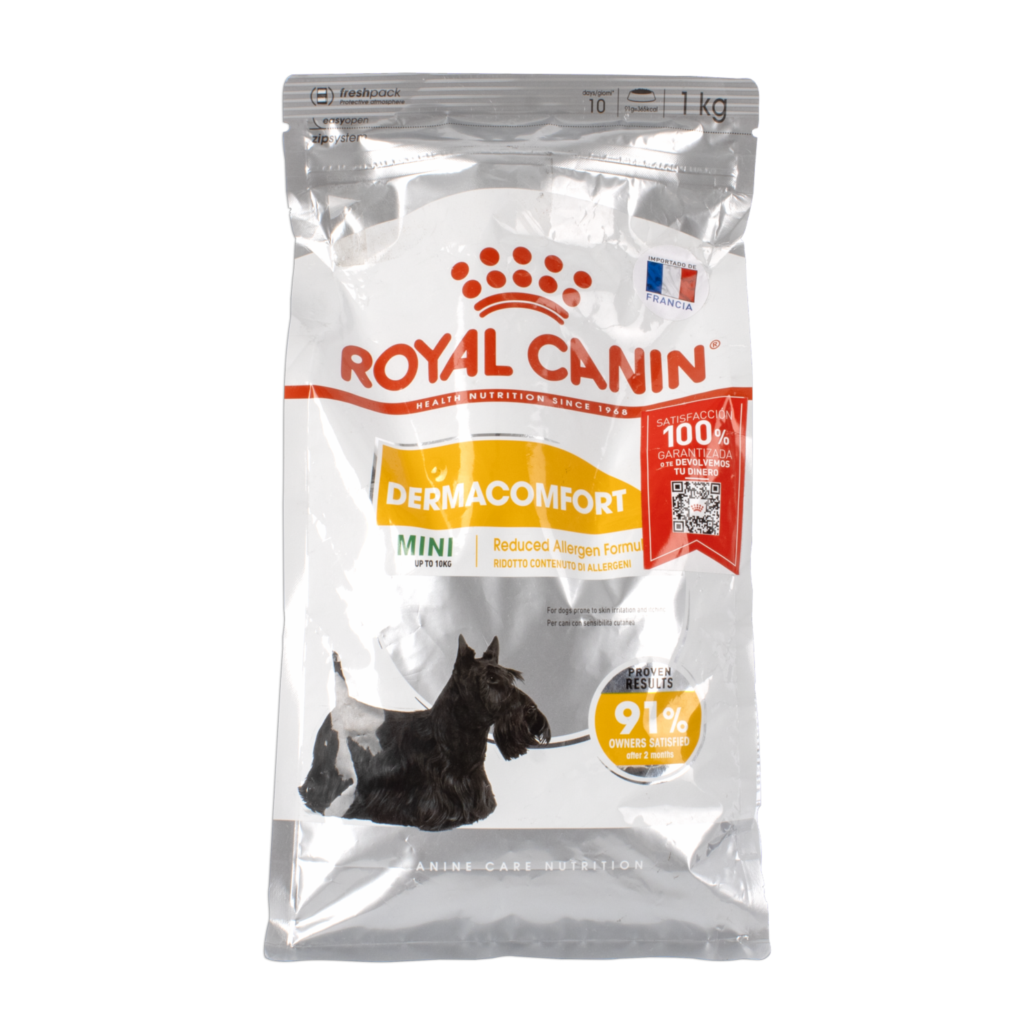 Alimento Para Perros Mini Dermacomfort ROYAL CANIN 1 Kg