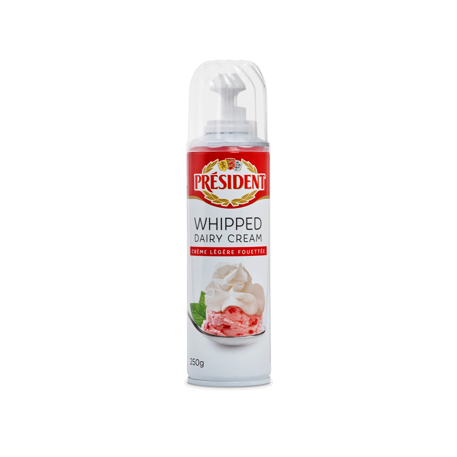 Crema Chantilly En Spray PRÉSIDENT 250 G