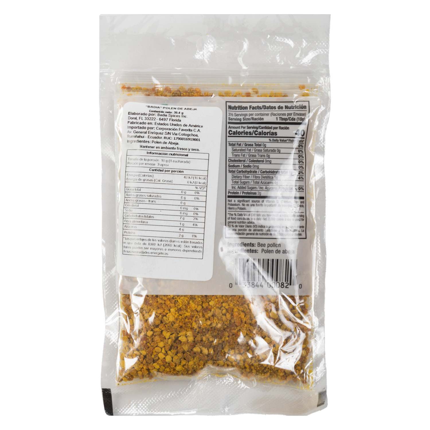 Polen De Abeja BADIA 35.40 G