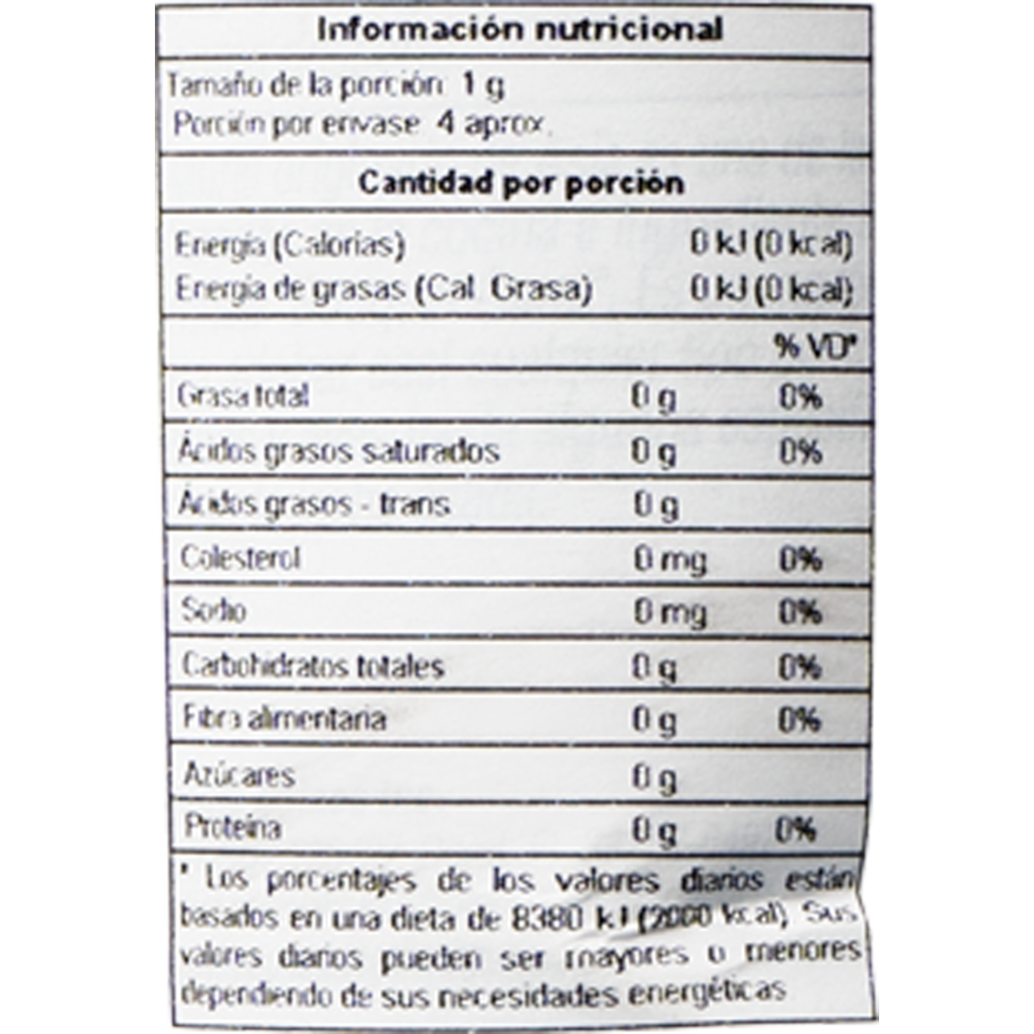 Laurel En Hojas BADIA 4 G