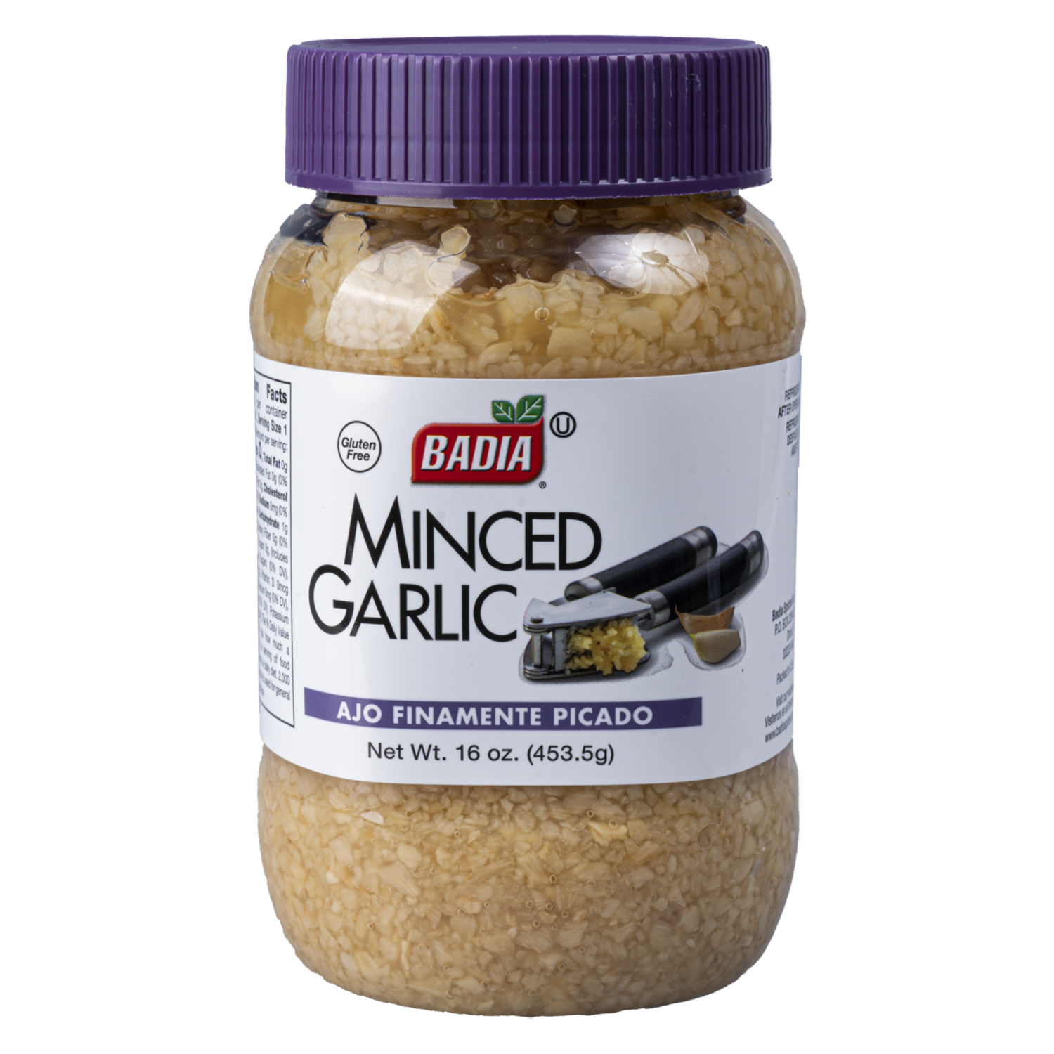 Ajo Picado En Agua BADIA 453.50 G