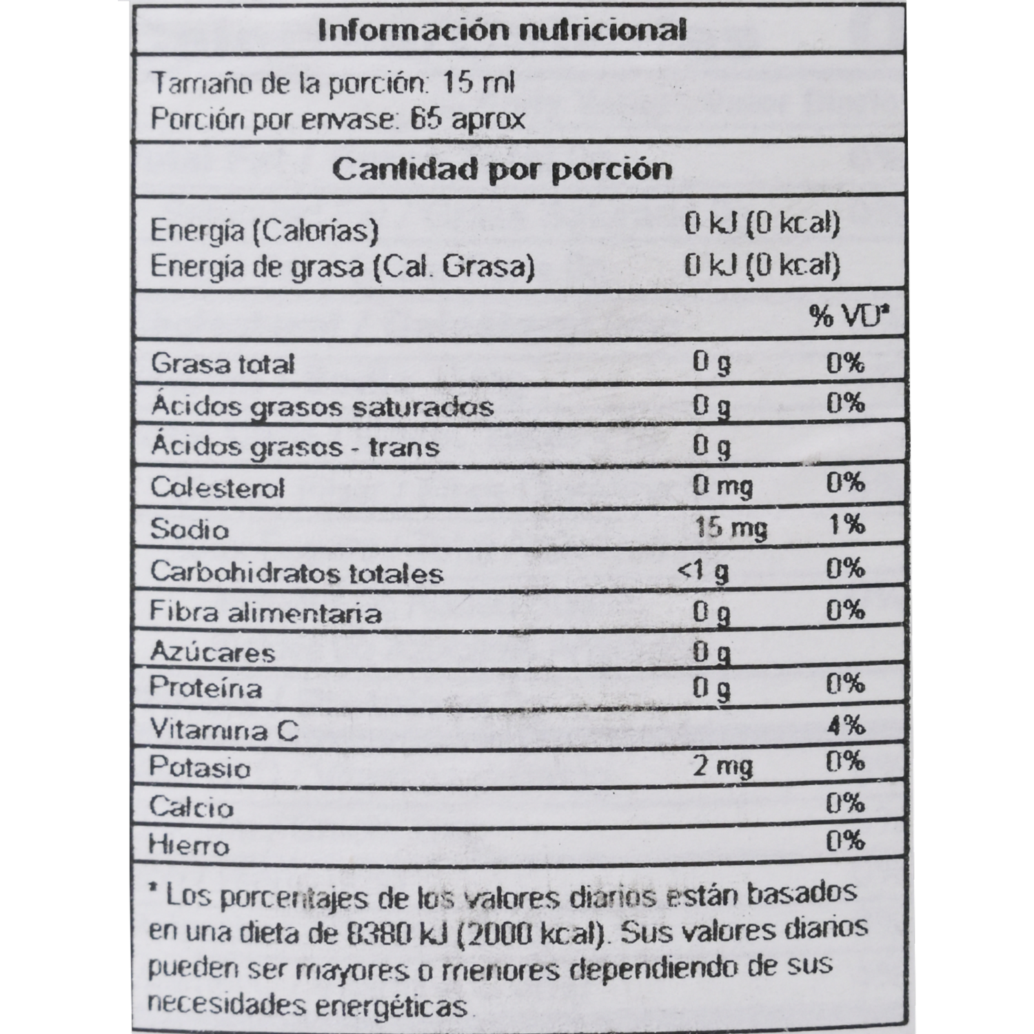Jugo De Limón Sucedáneo BADIA 946 Ml
