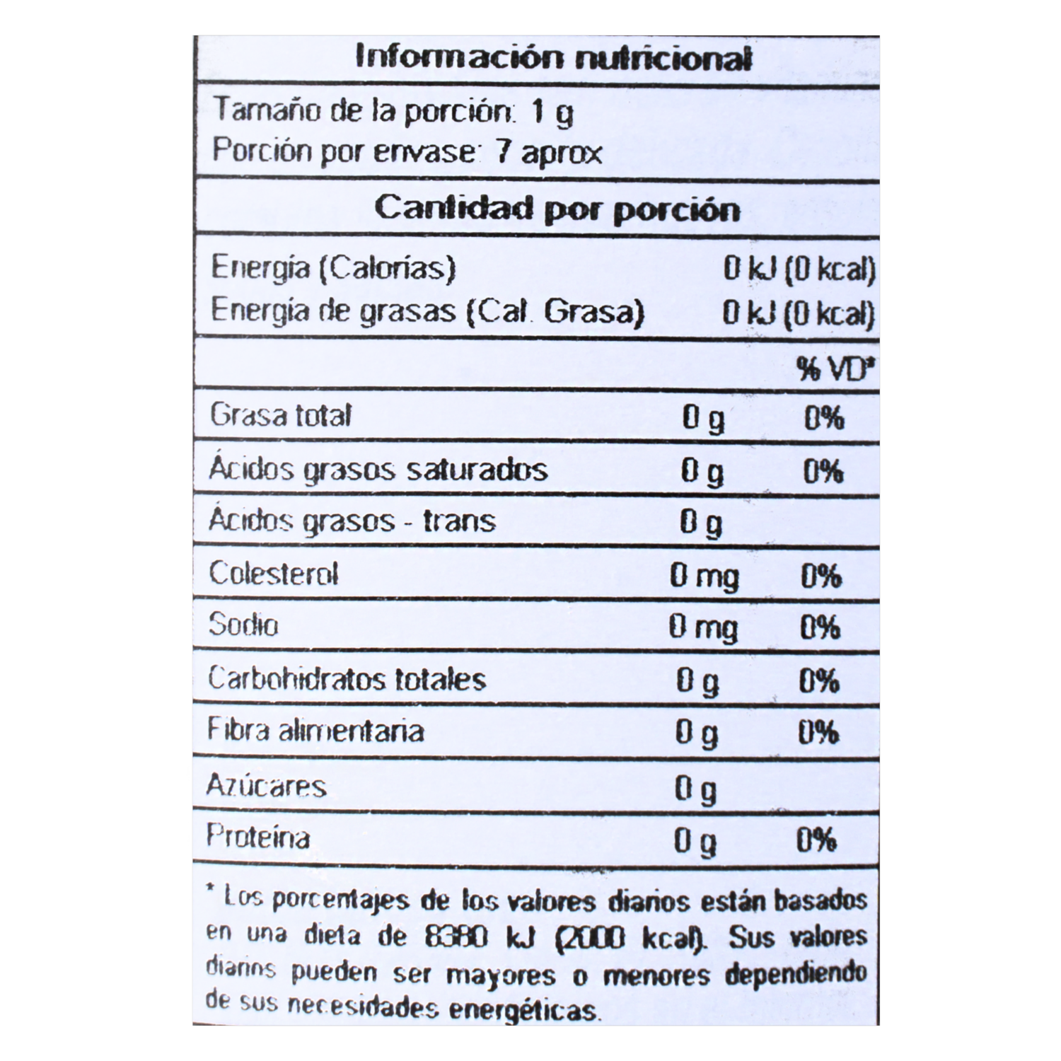 Cebollinos En Polvo BADIA 7 G