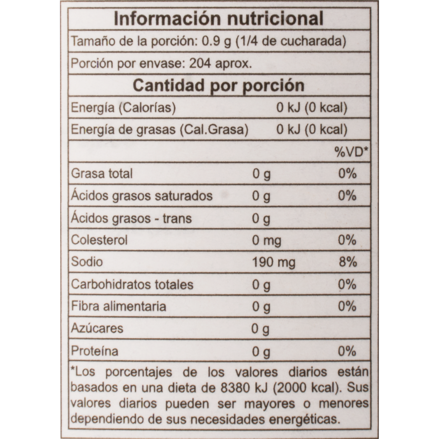 Sazonador Para Bistec BADIA 184 g