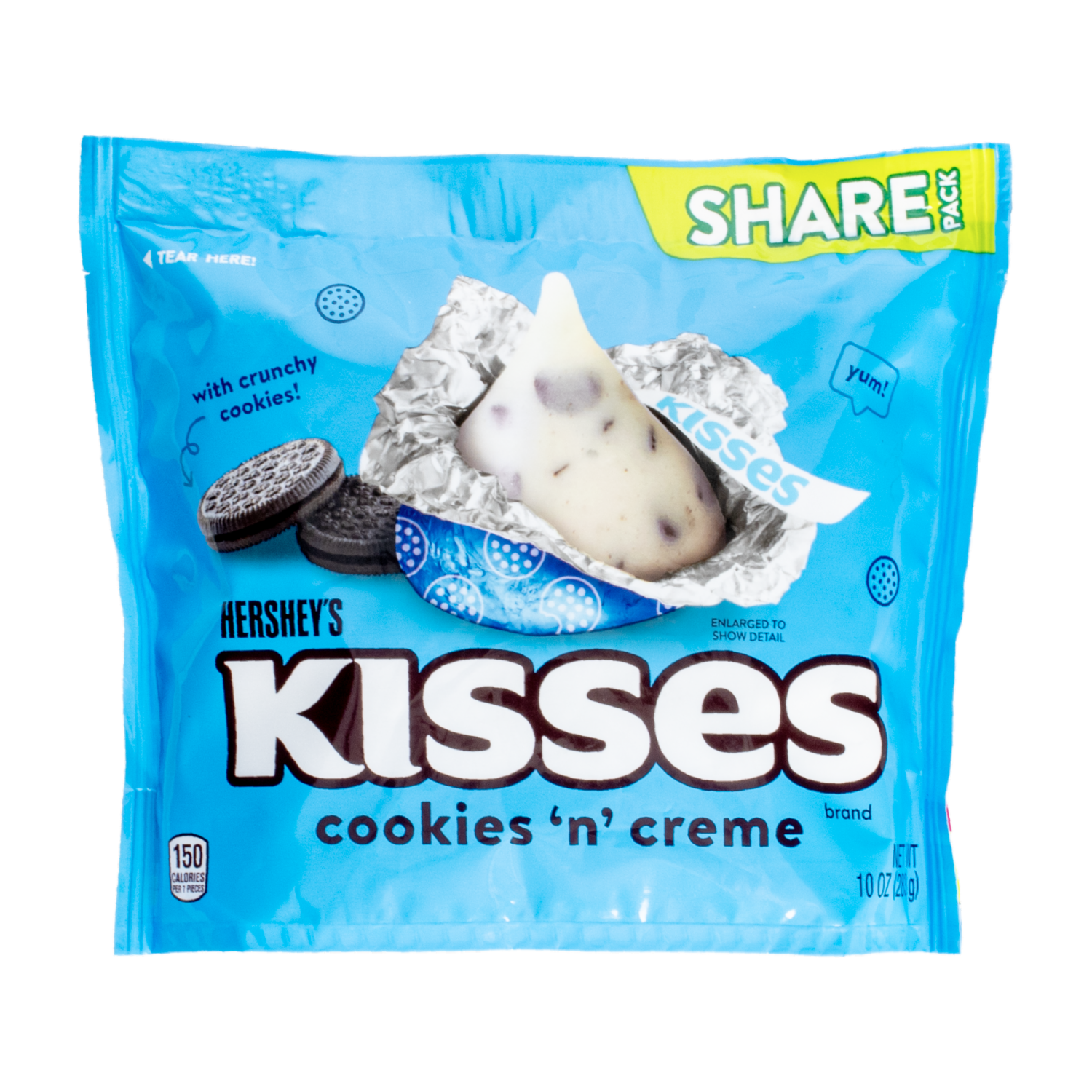 Chocolate Cookies´N´ Cream Kisses HERSHEY’S 283 G