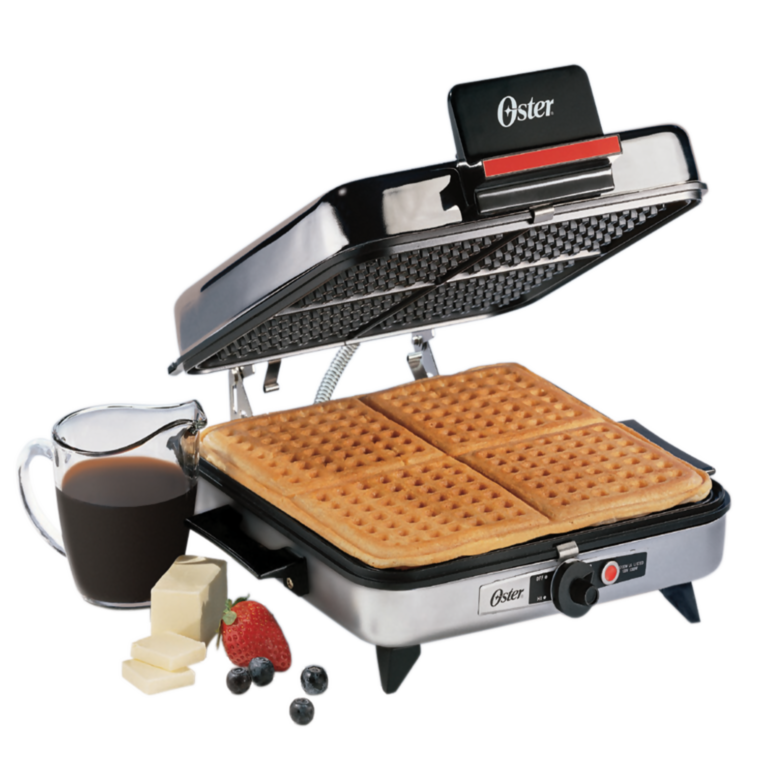 Waflera Doble Plancha CG-120 OSTER 1500 Watts