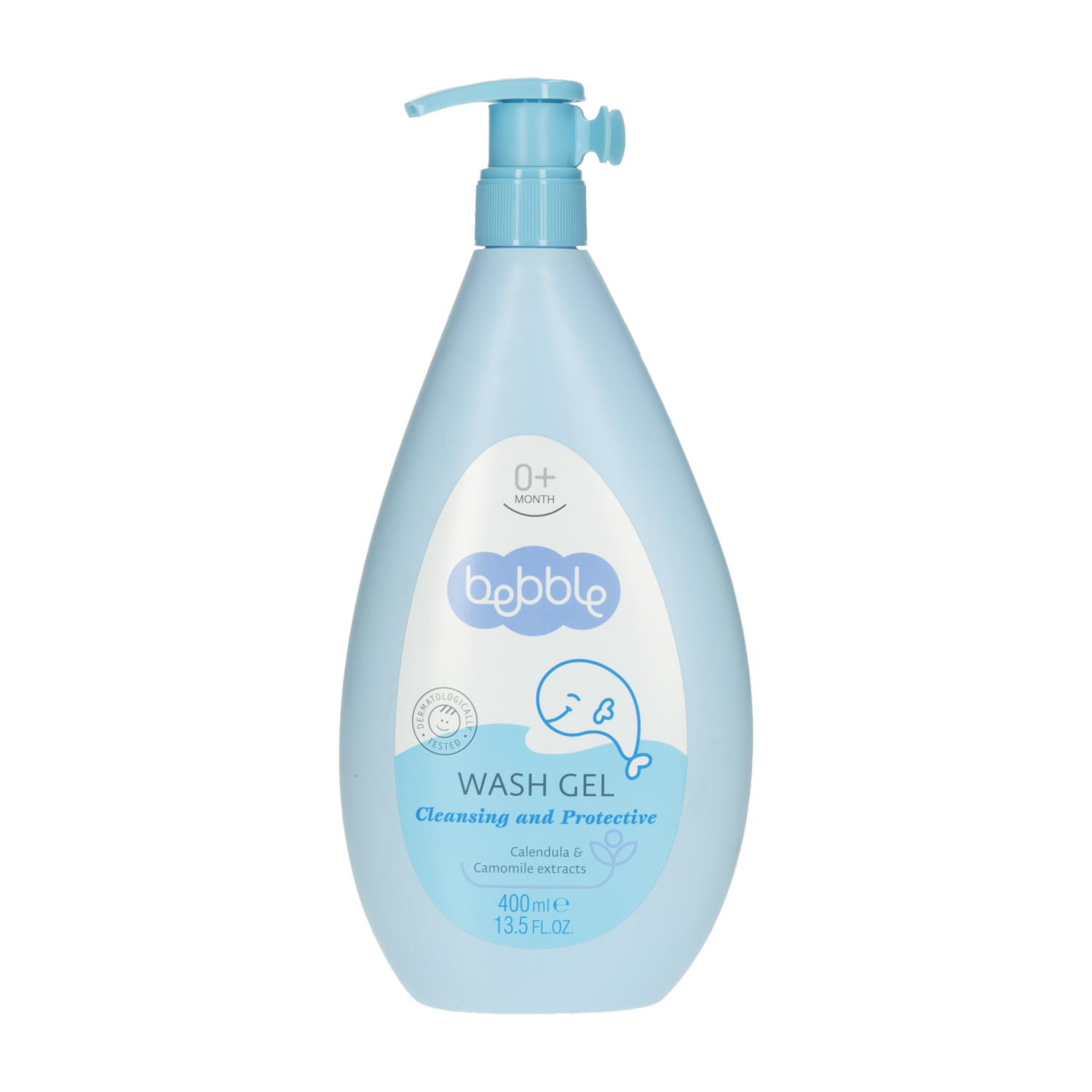 Body Wash Infantil Gel Caléndula BEBBLE 400 Ml