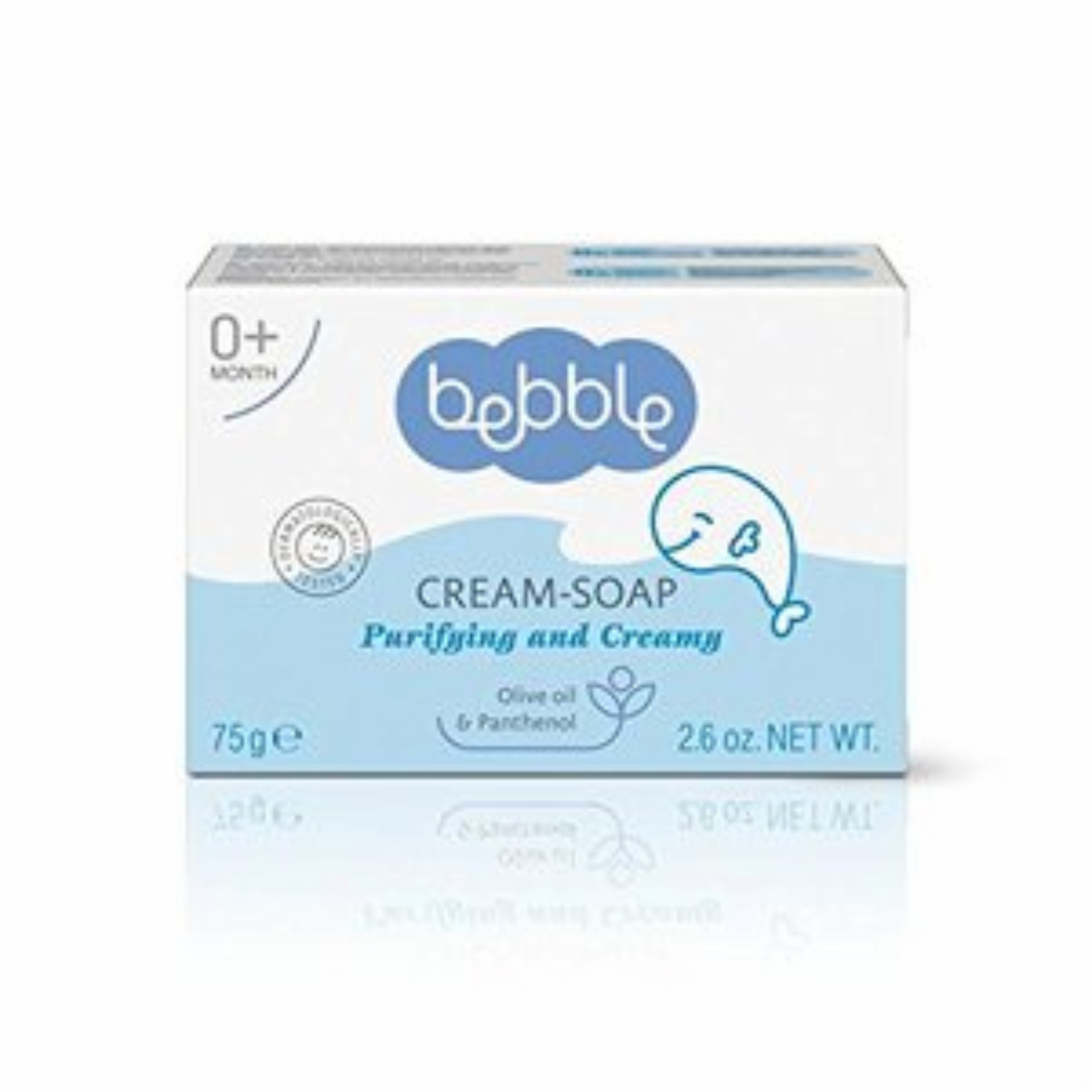 Jabón En Barra Infantil Con Olivo Y Pantenol BEBBLE 75 G
