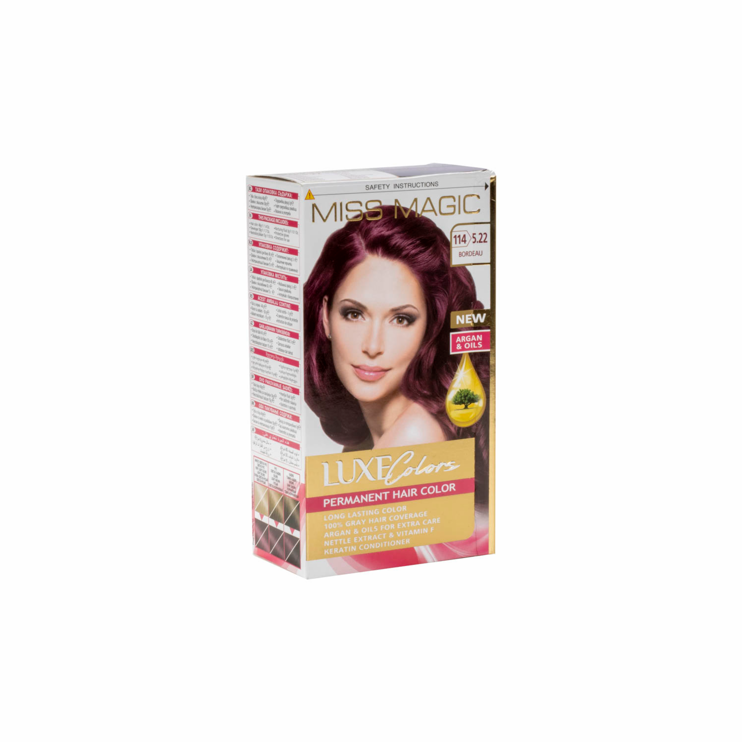 Tinte De Cabello Para El Luxe Colors 5.22 – Bordeau MISS MAGIC Lo Luxe Colors 5.22 – Bordeau