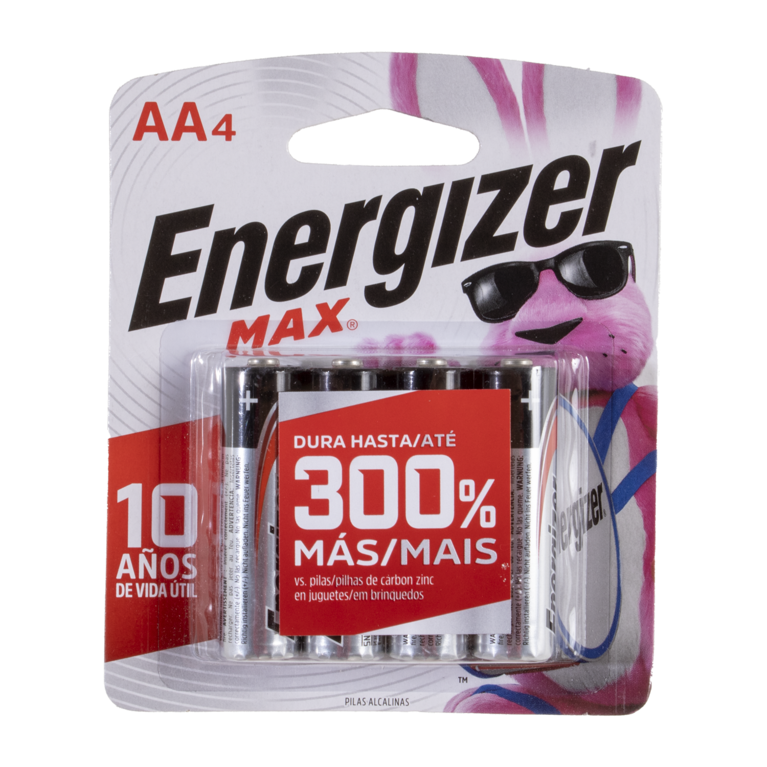 Pilas AA ENERGIZER X 4 Uds