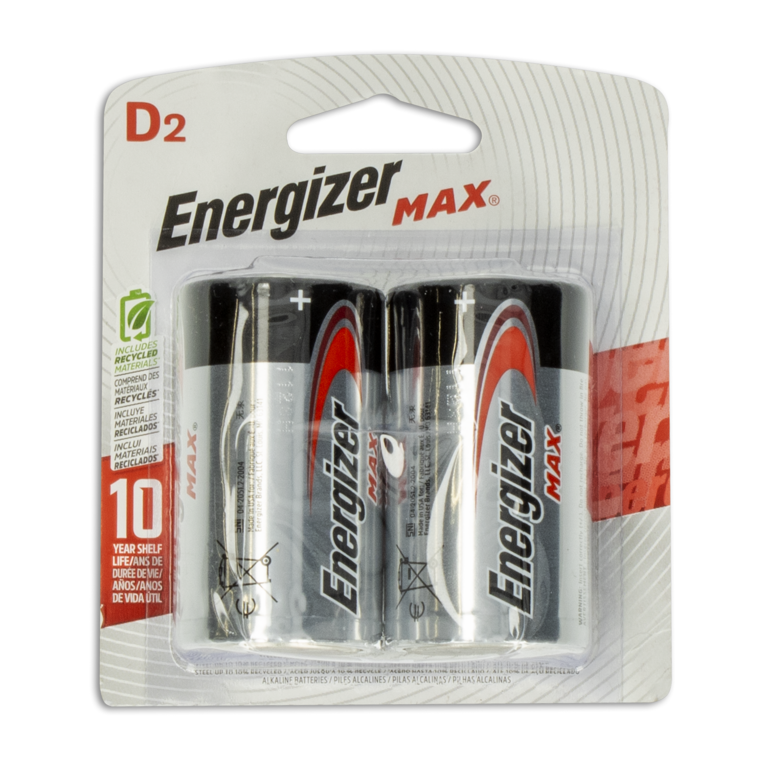 Pilas D ENERGIZER X 2 Uds