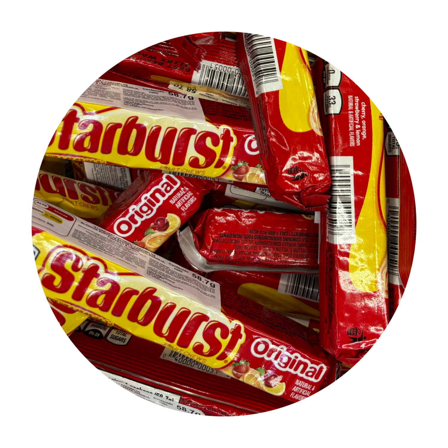 Caramelo Masticable STARBURST 56,70 G