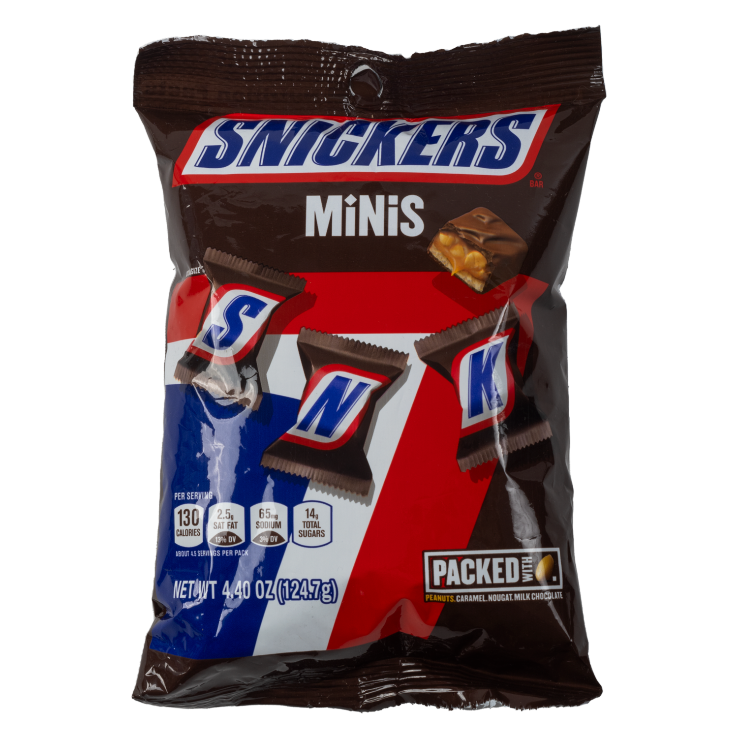 Chocolate Miniaturas SNICKERS 124 G