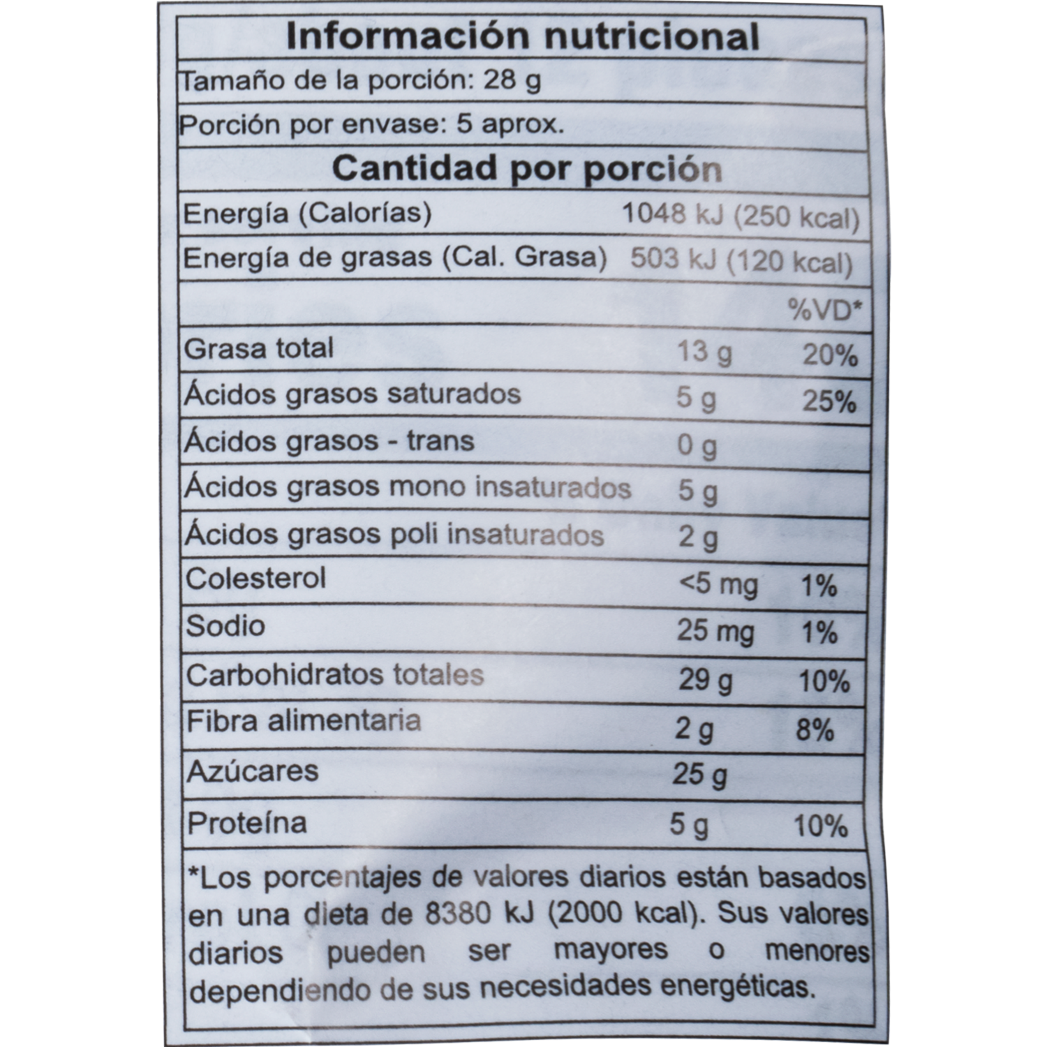 Chocolate Maní Y Peanut De Colores COMBOS 150G