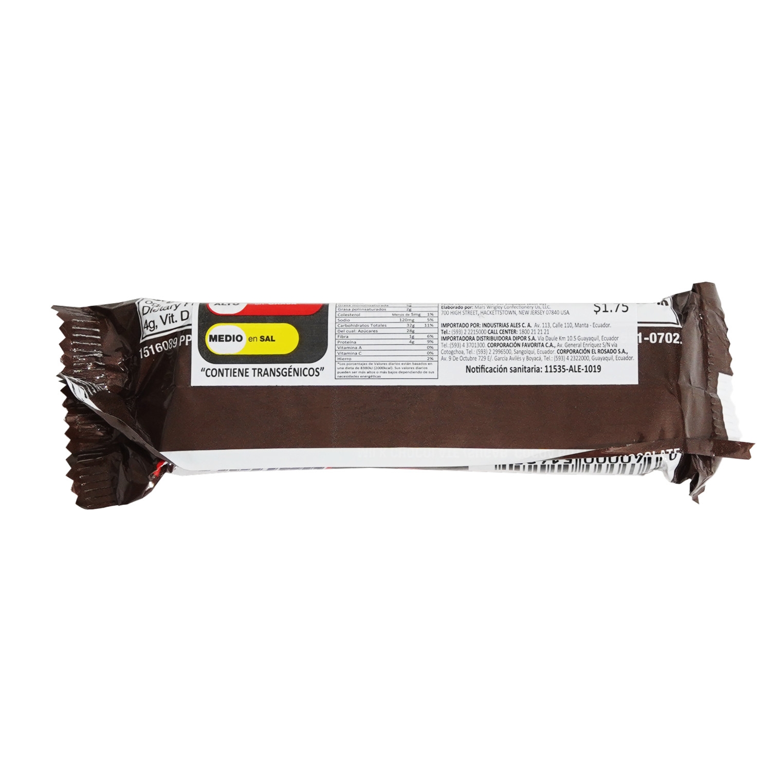 Chocolate En Barra SNICKERS 52 G
