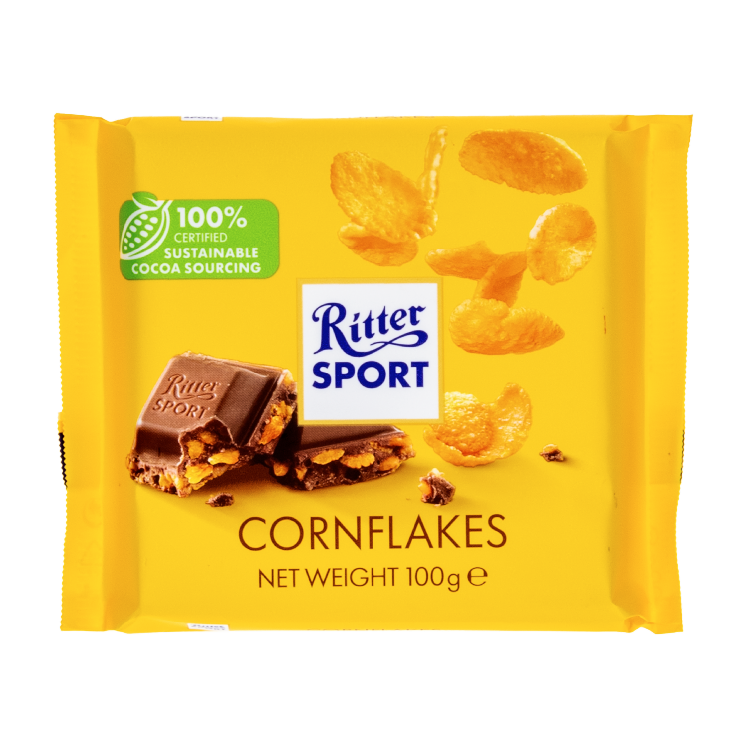 Chocolate En Barra Con Hojuelas De Maíz RITTER SPORT 100 G