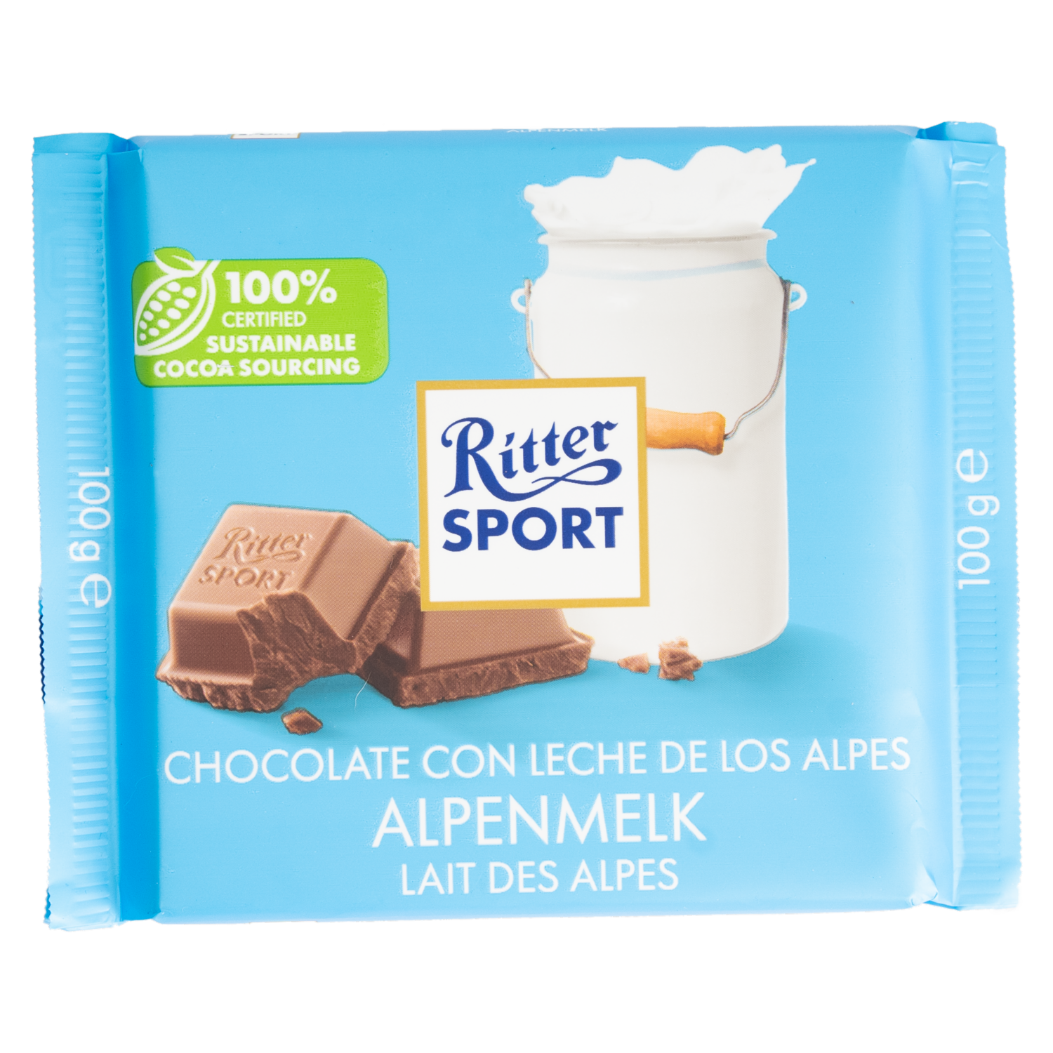 Chocolate Con Leche RITTER SPORT 100 G