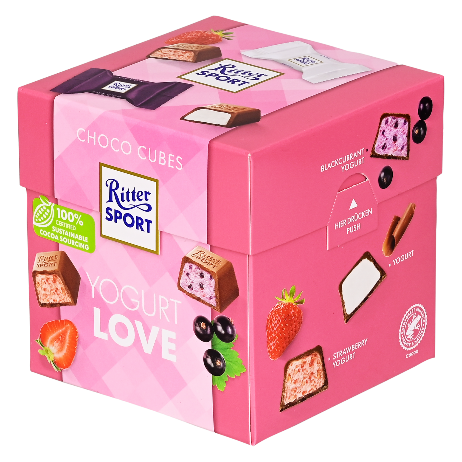 Chocolate Chococubos Yogurt Mix RITTER SPORT Sport