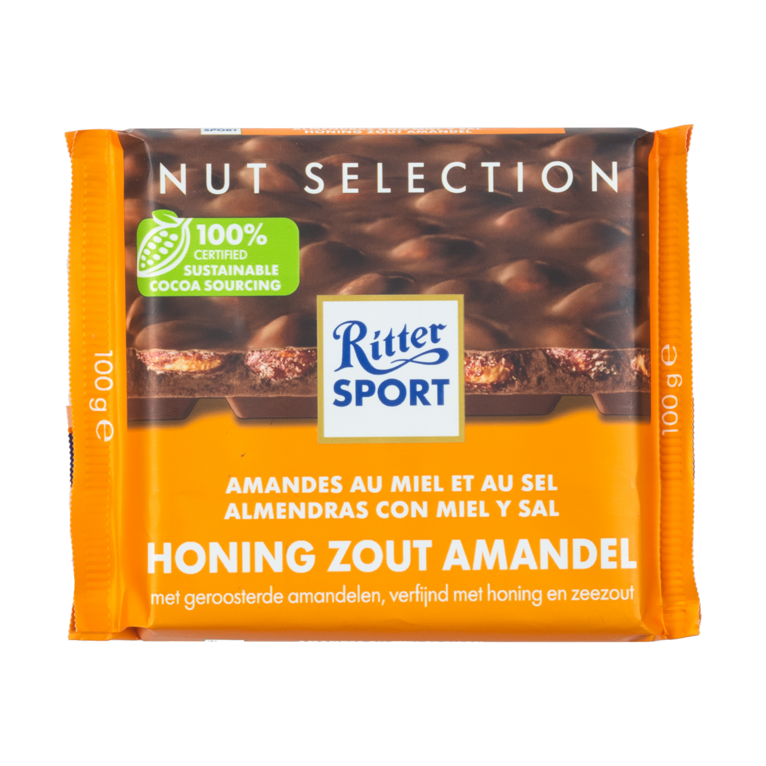Chocolate De Almendras Y Sal RITTER SPORT 100 G