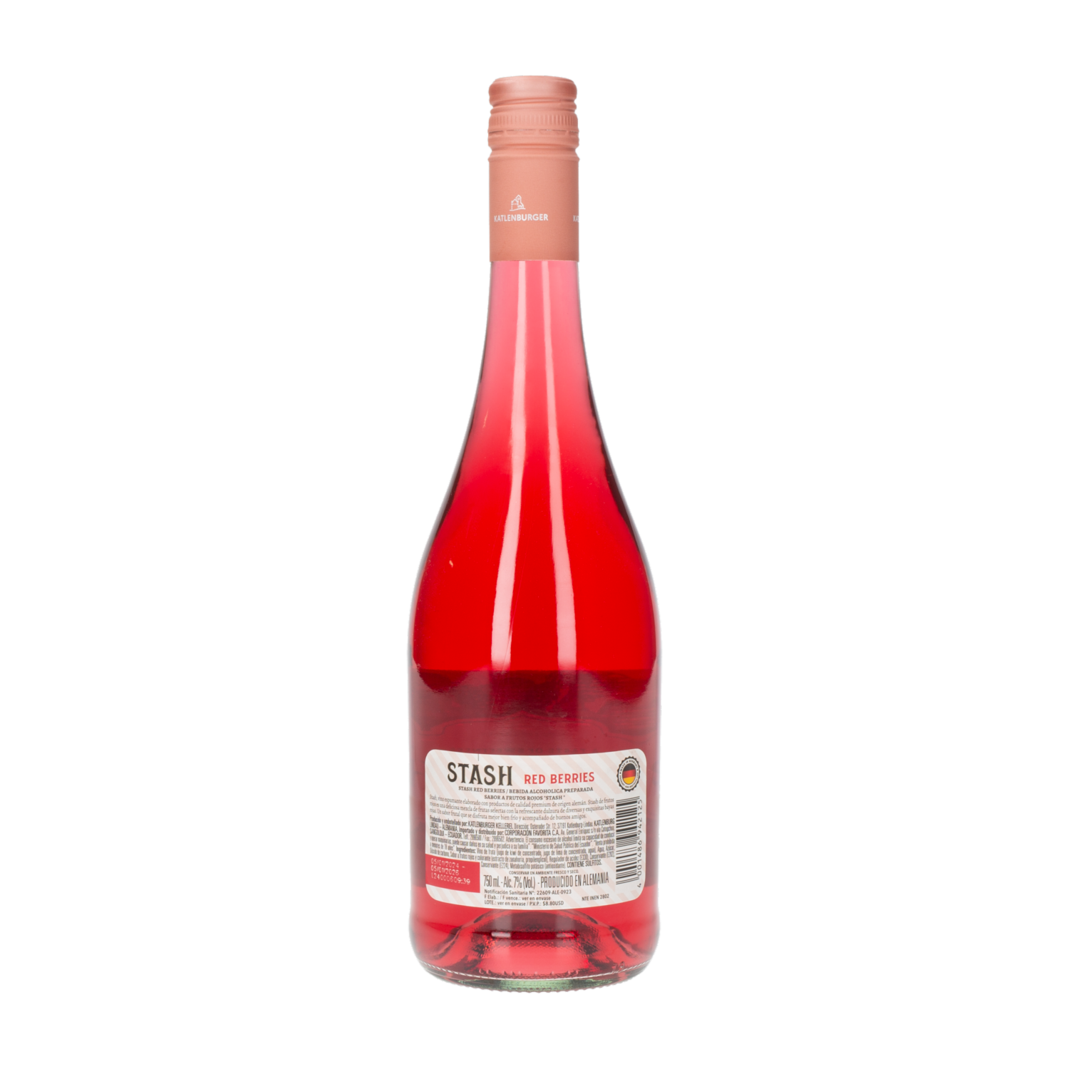 Vino De Frutos Rojos STASH 750 Ml
