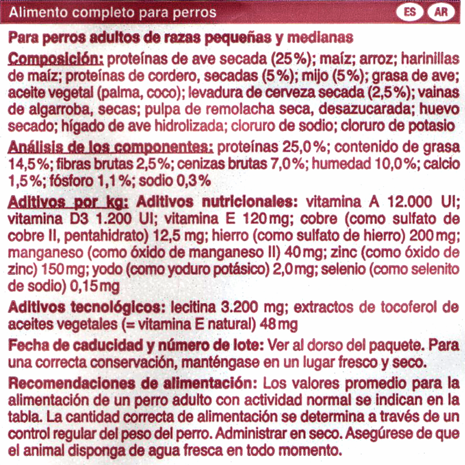 Alimento Para Perros Adultos Razas Pequeñas Y Medianas Mini Sensitive BEWI DOG 800 G