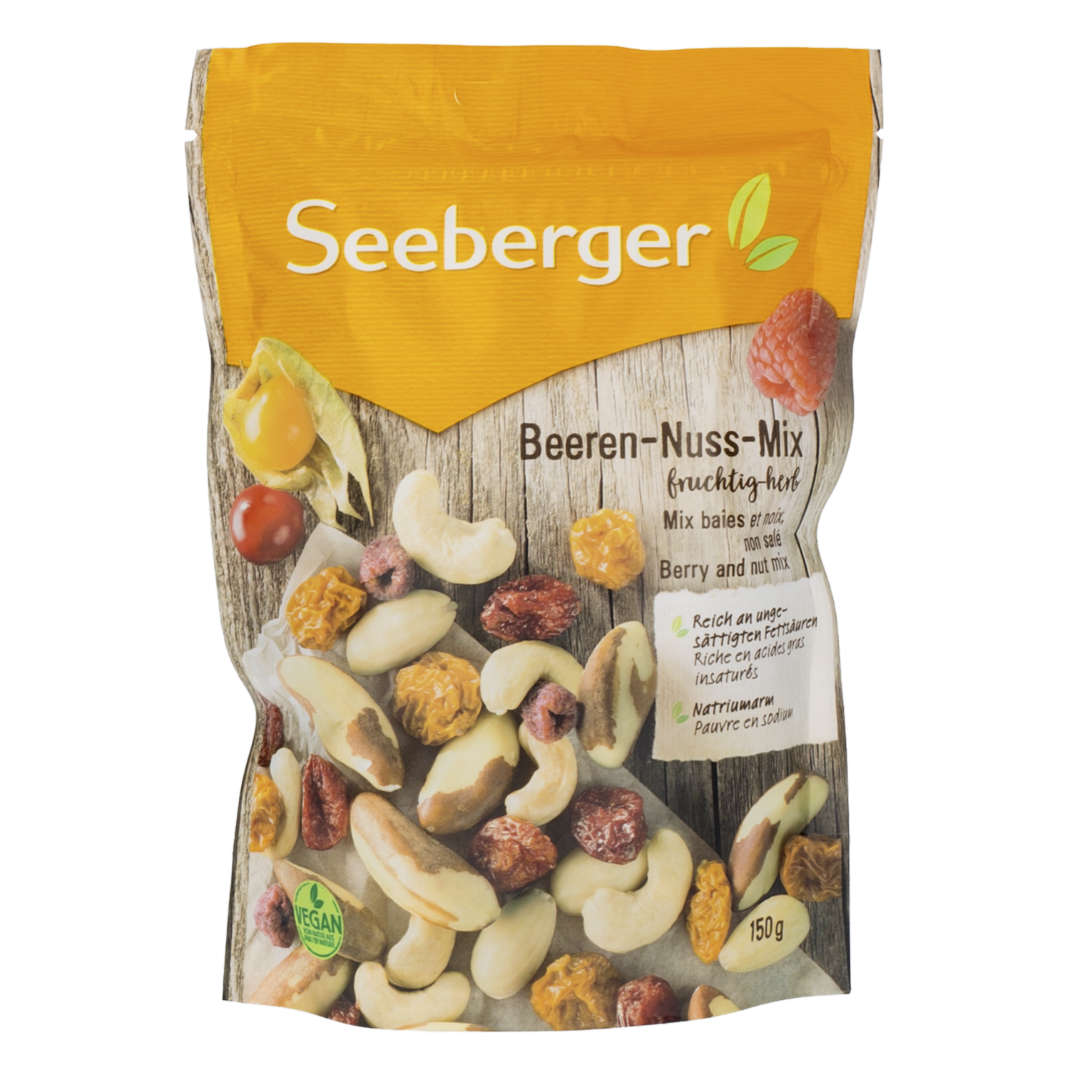 Frutos Secos Mezcla De Bayas Y Nueces SEEBERGER 150 G