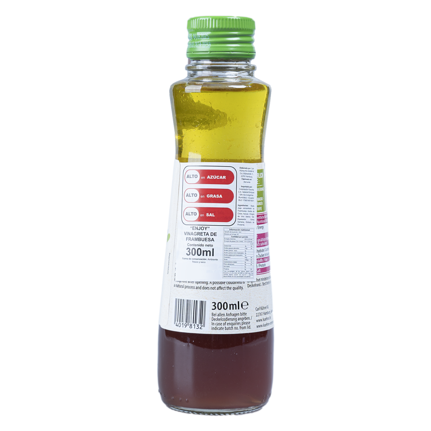 Vinagreta De Frambuesa KÜHNE 300 ml